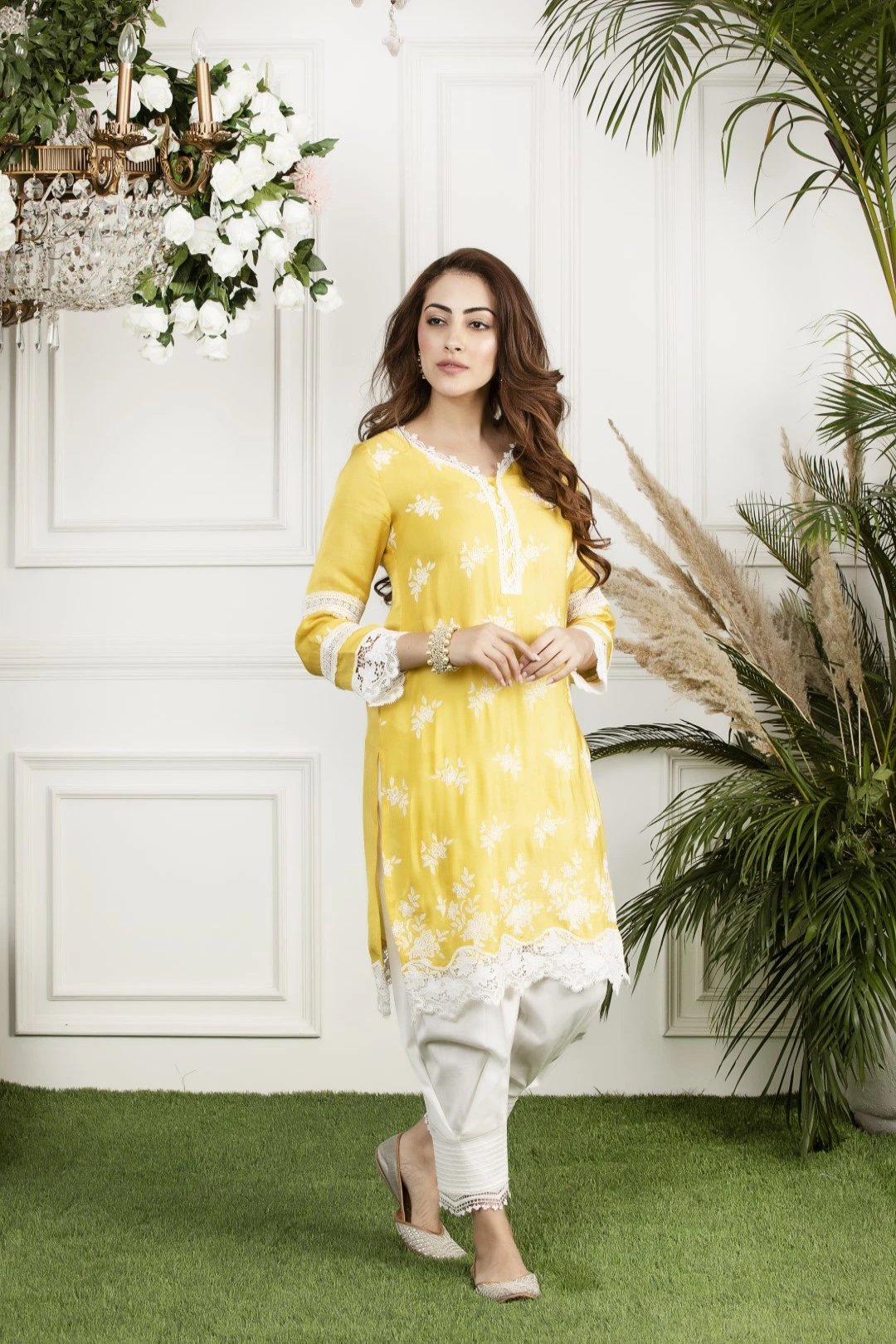 Mulmul Honey Cup Kurta