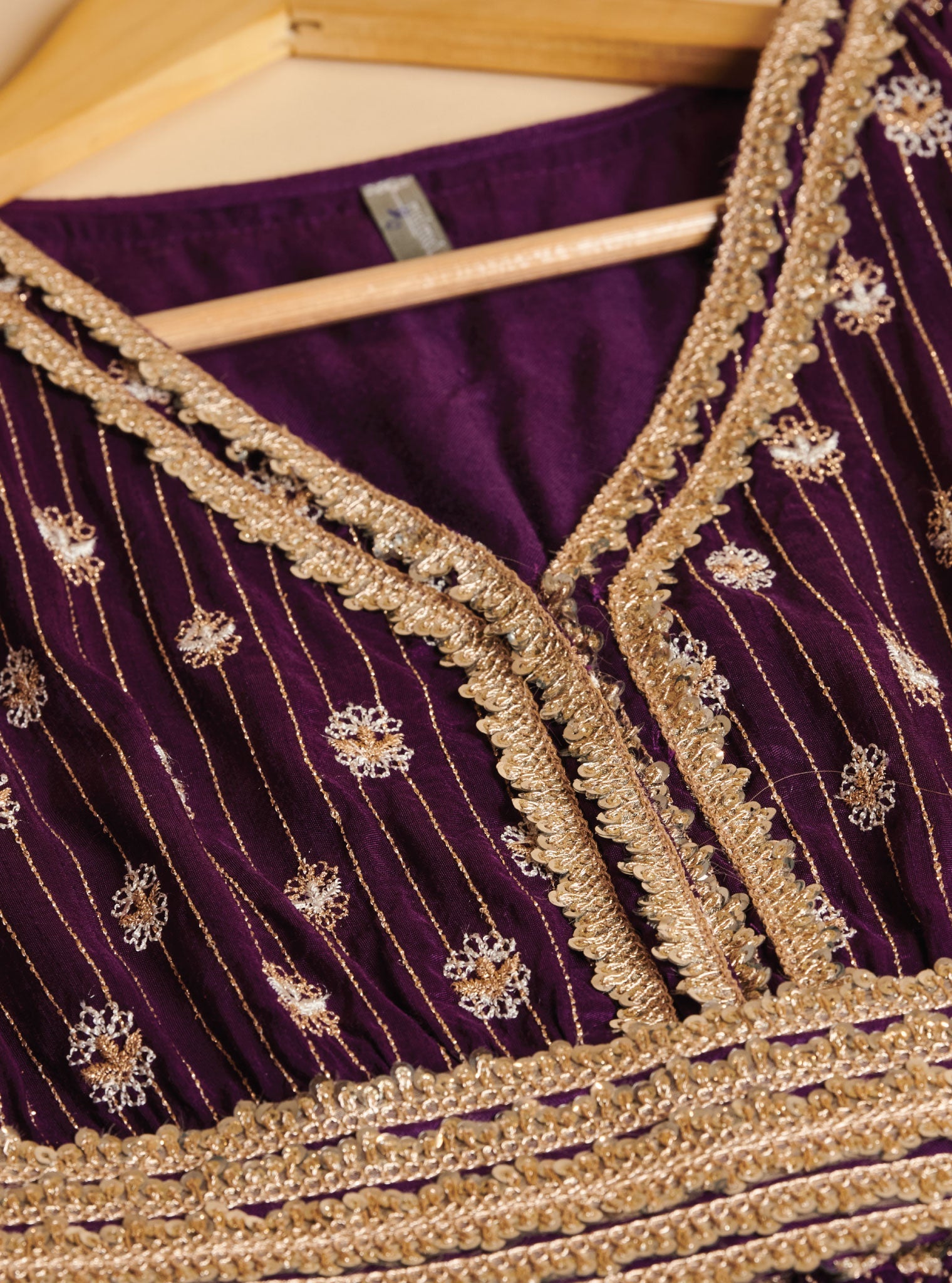 Raabta Silk Purple Jumpsuit