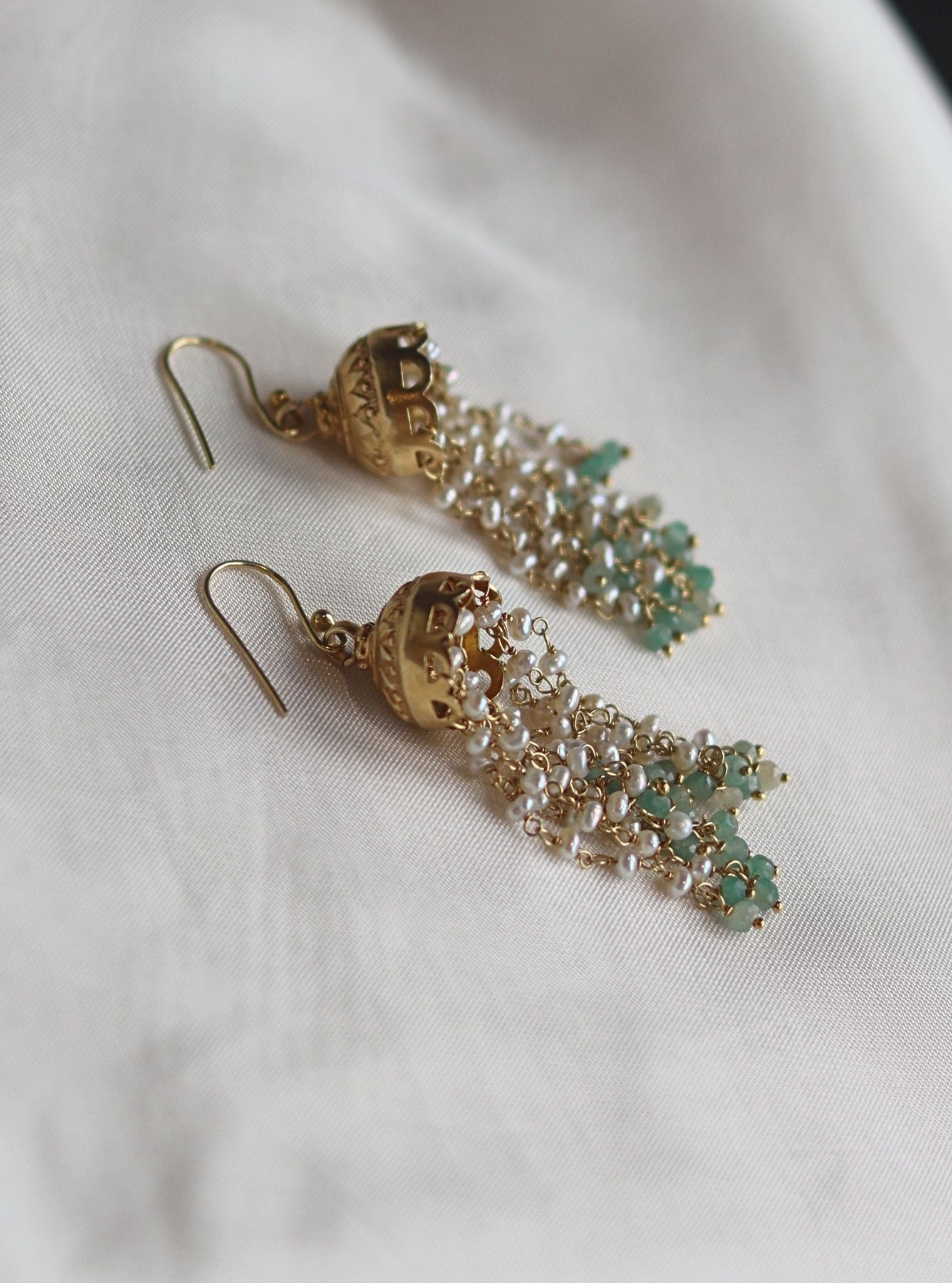 Pure Silver Ker Jhumki