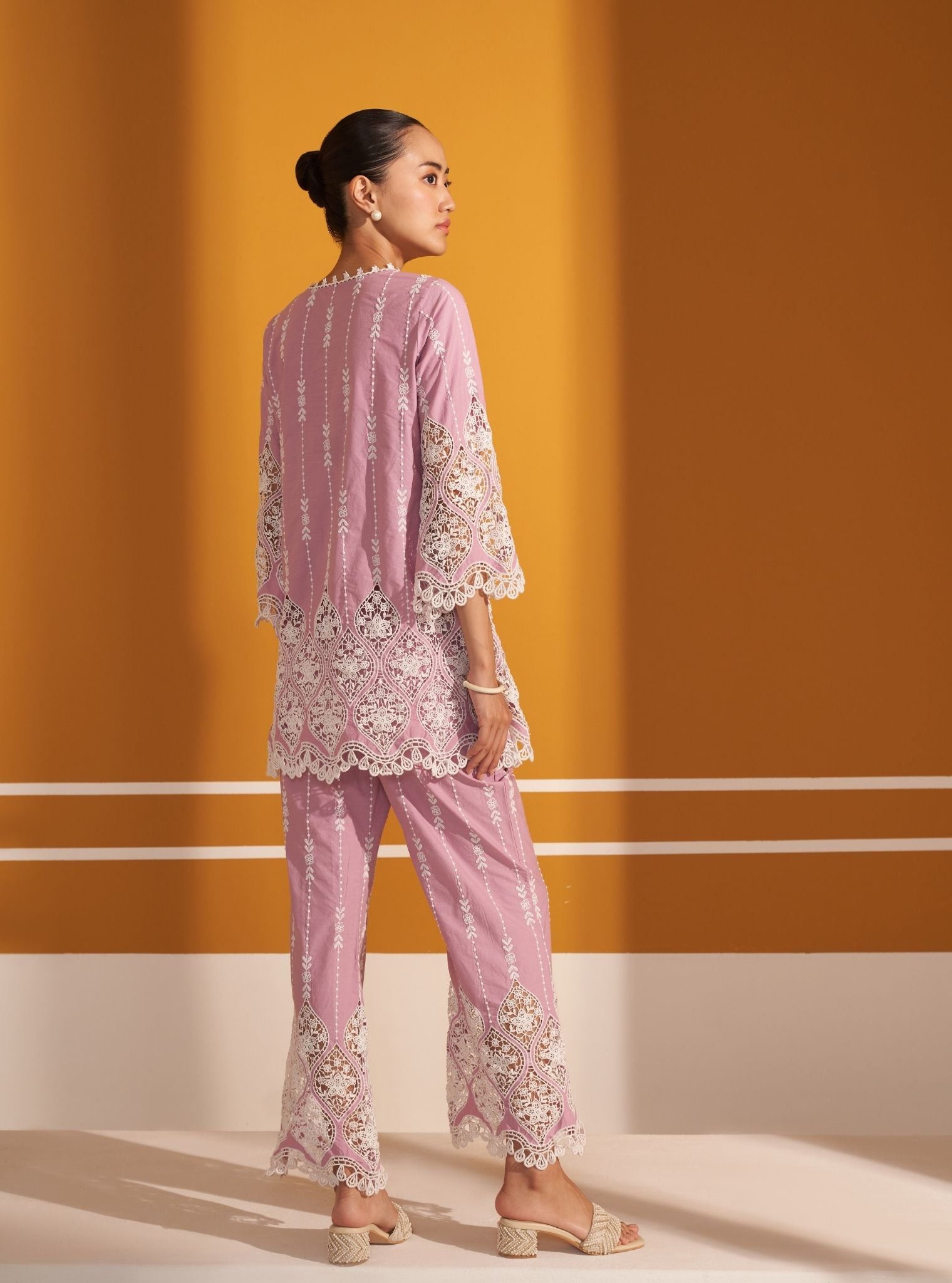 Pepy Supima Cotton Lilac Co-ord Set