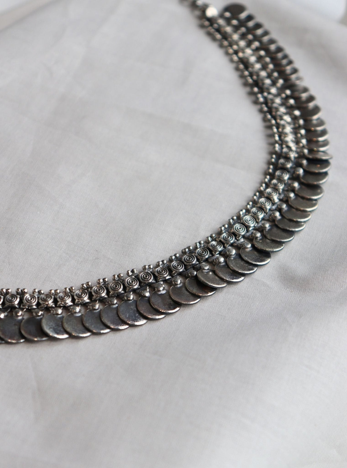 Pure Silver Tashi Necklace