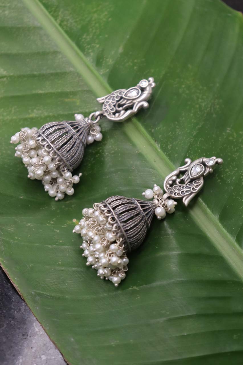 Pure Silver Edha Earings