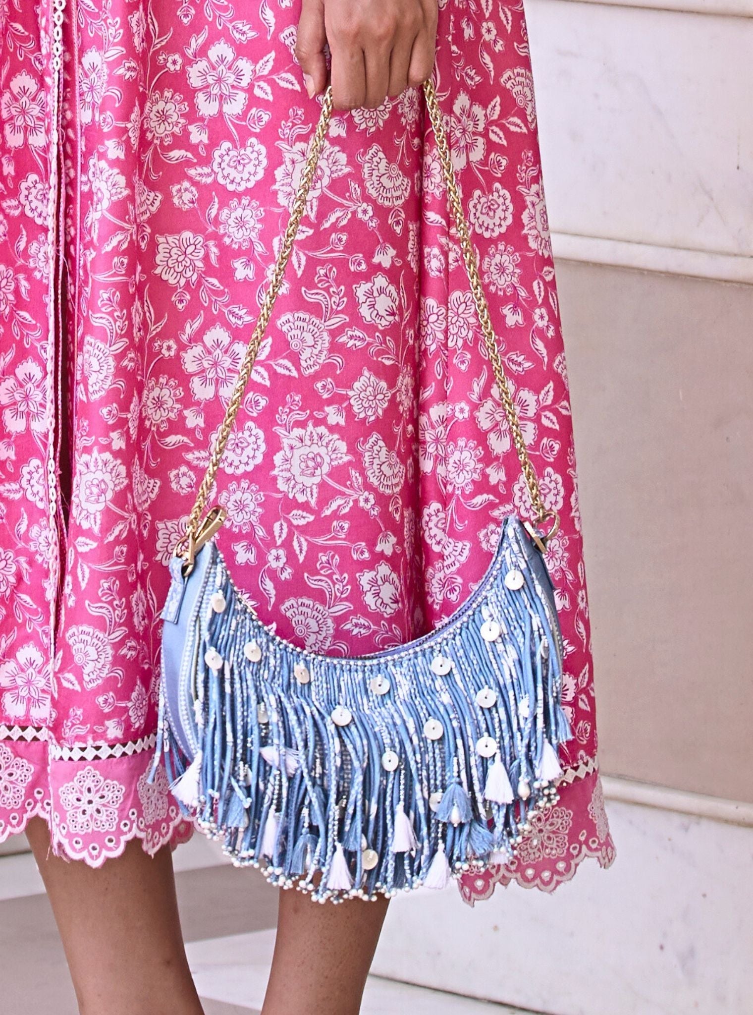 Victoria Blue Moon Bag