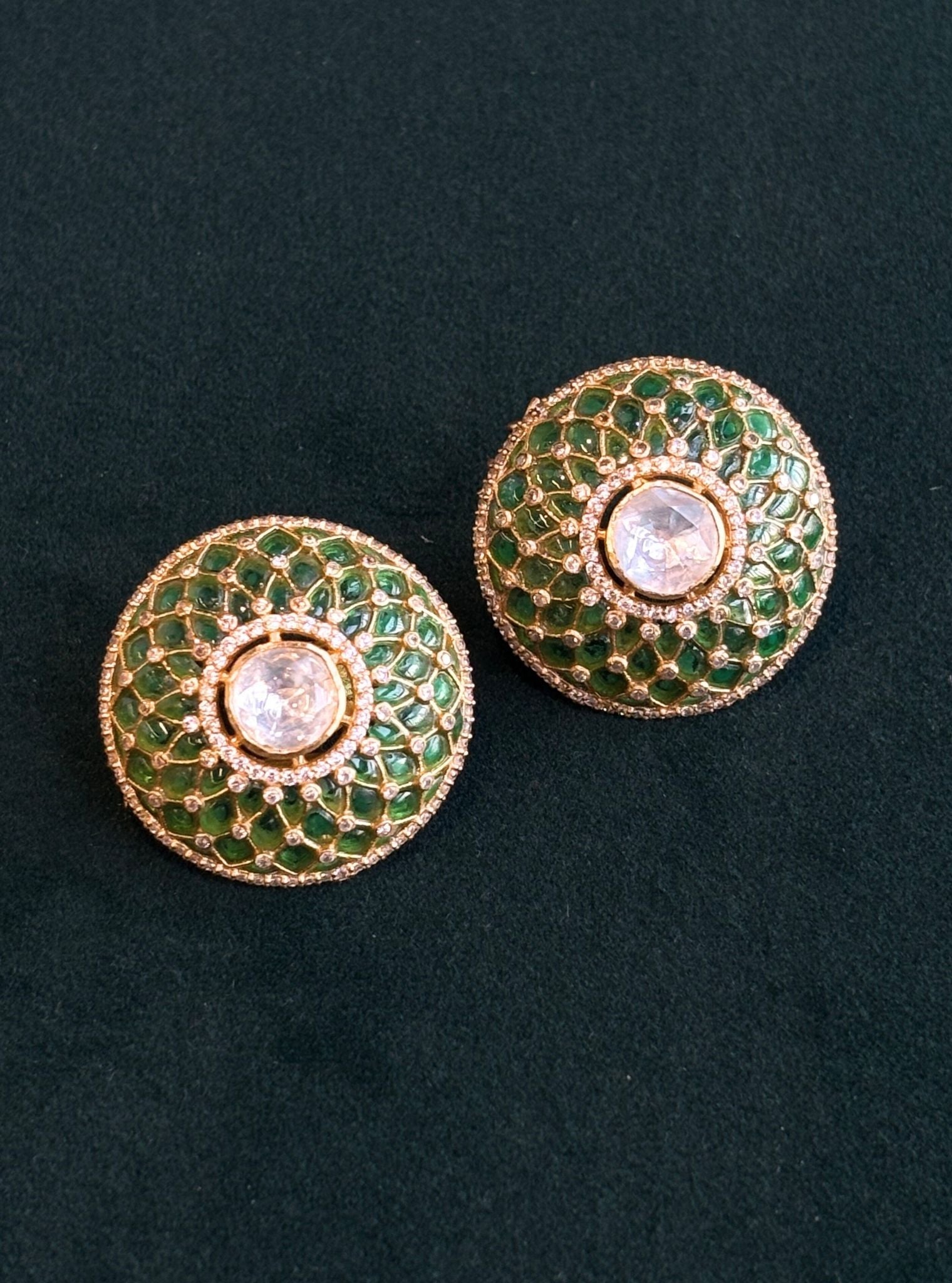 Pure Silver Oorja Studs