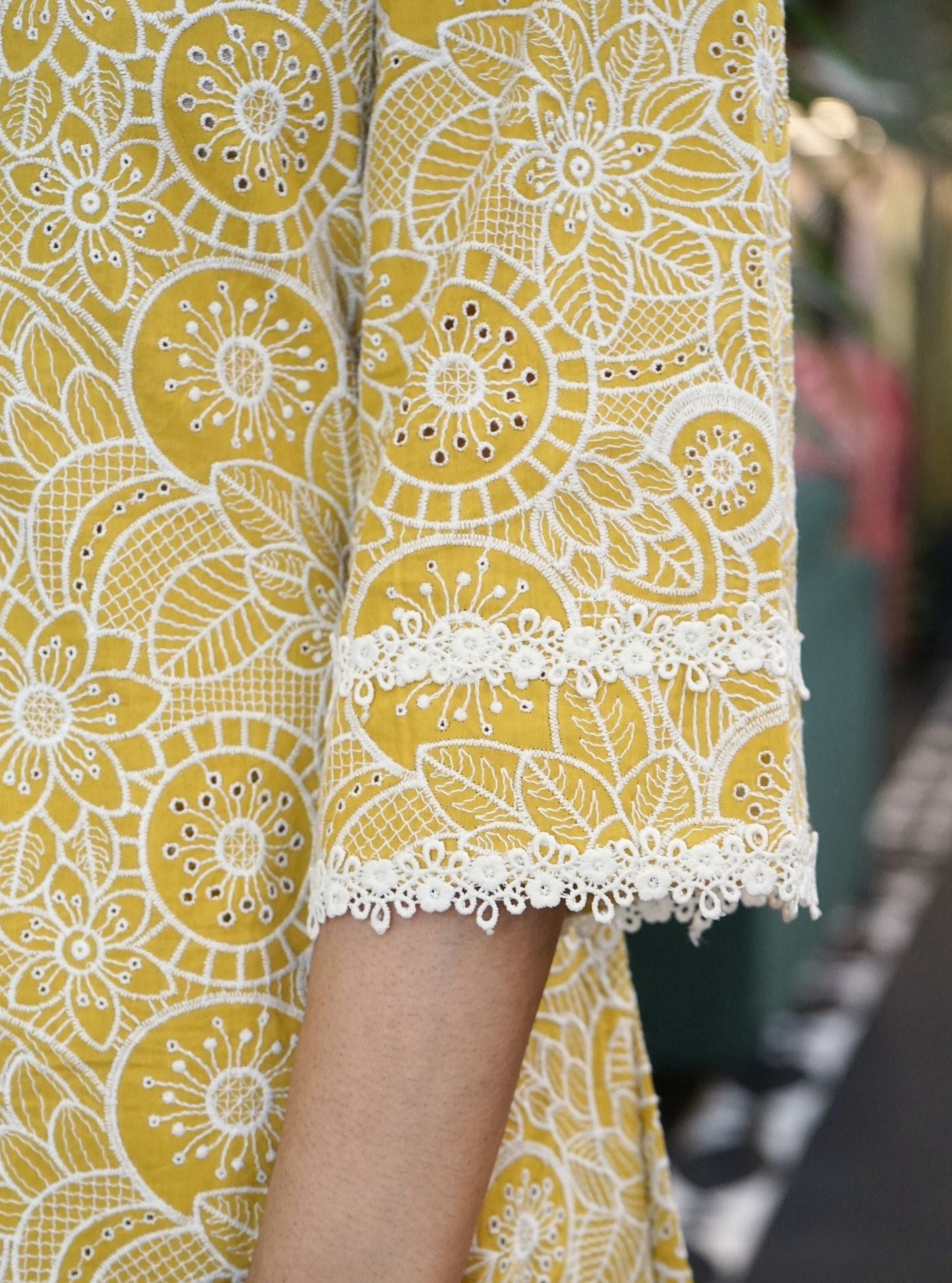 Banska Supima Cotton Mustard Co-ord Set