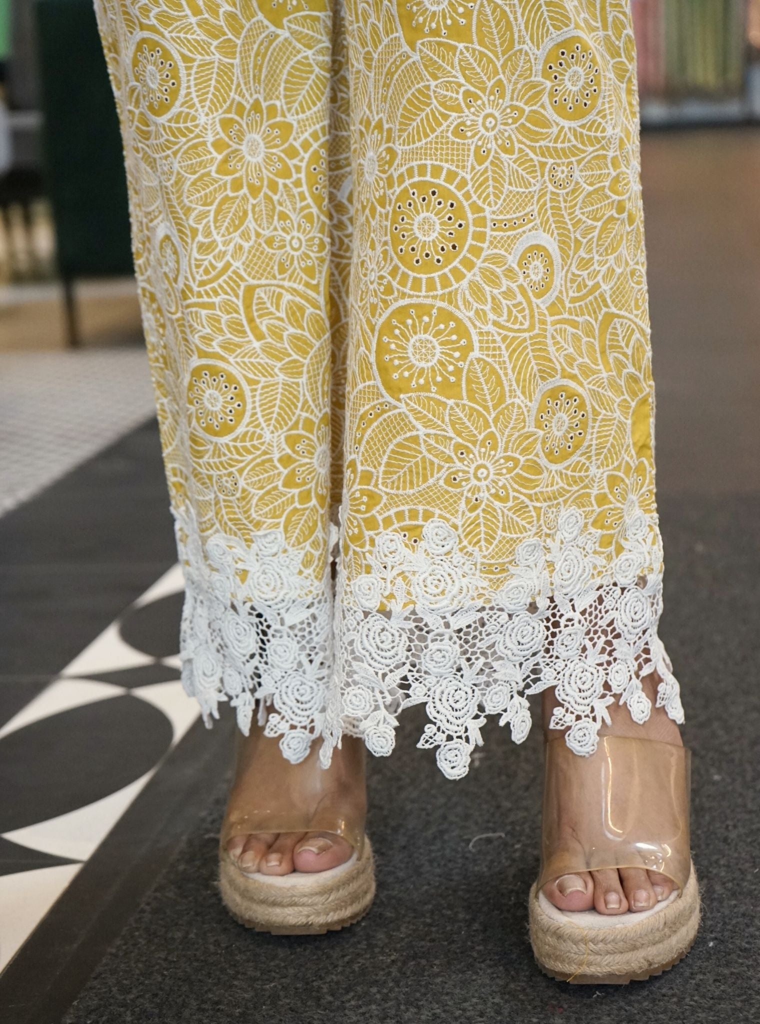 Banska Supima Cotton Mustard Co-ord Set