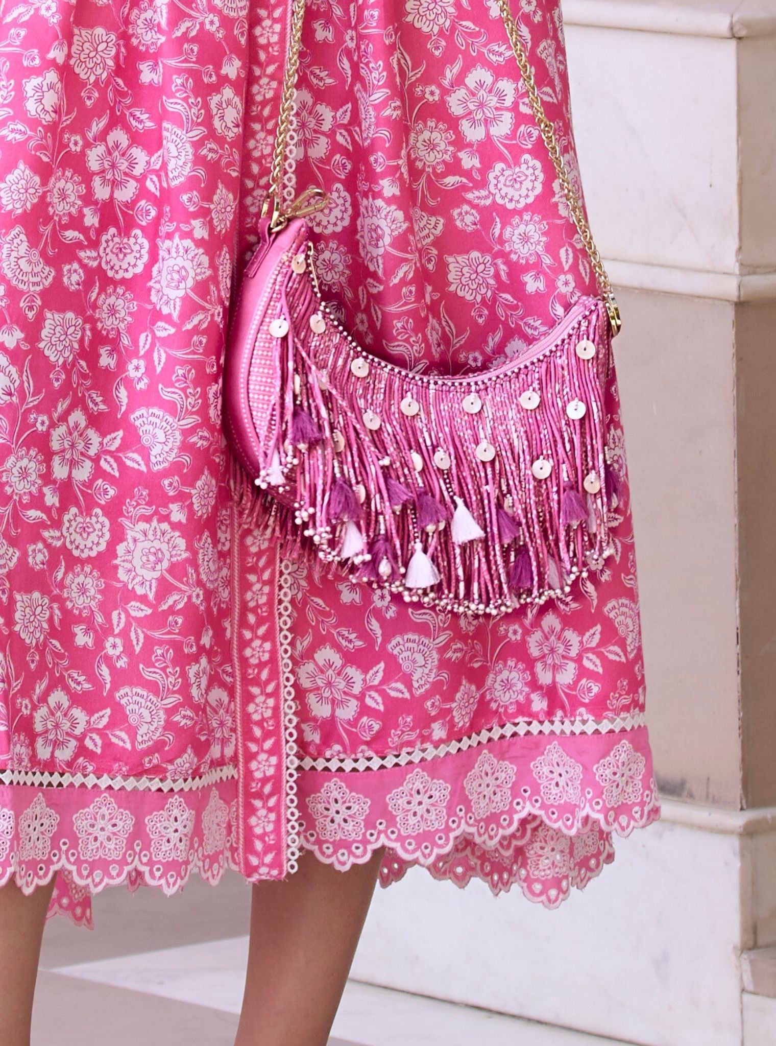 Valentina Pink Moon Bag