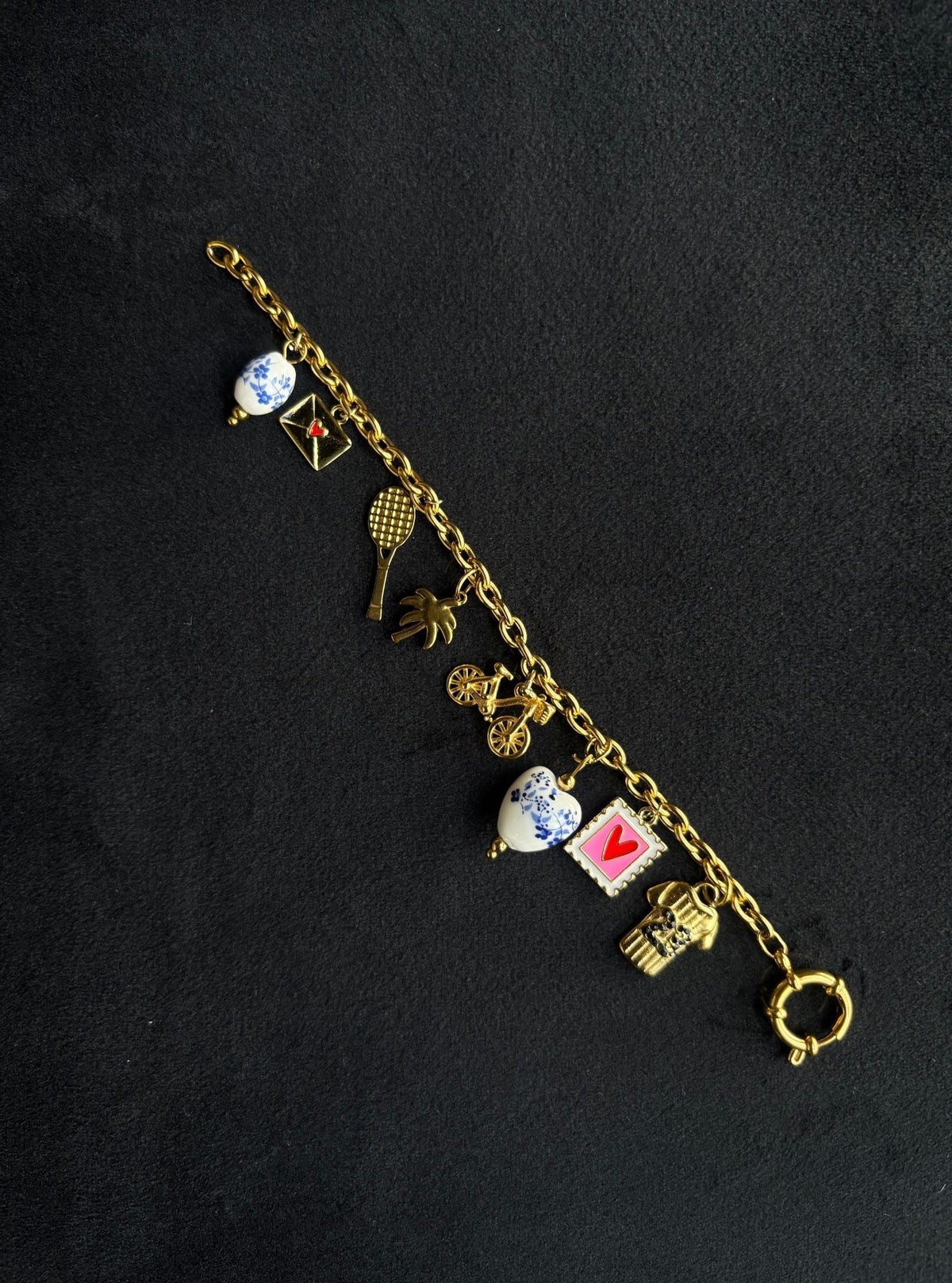 Heart Envelope Charm