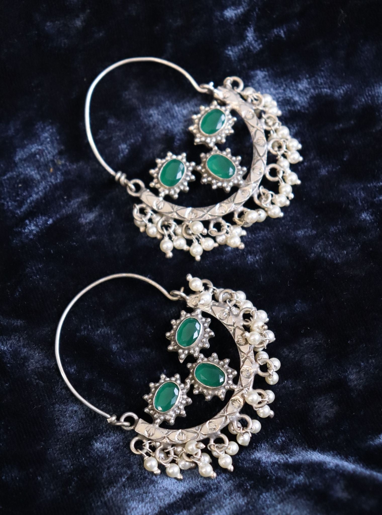 Pure Silver Nithya Green Bali