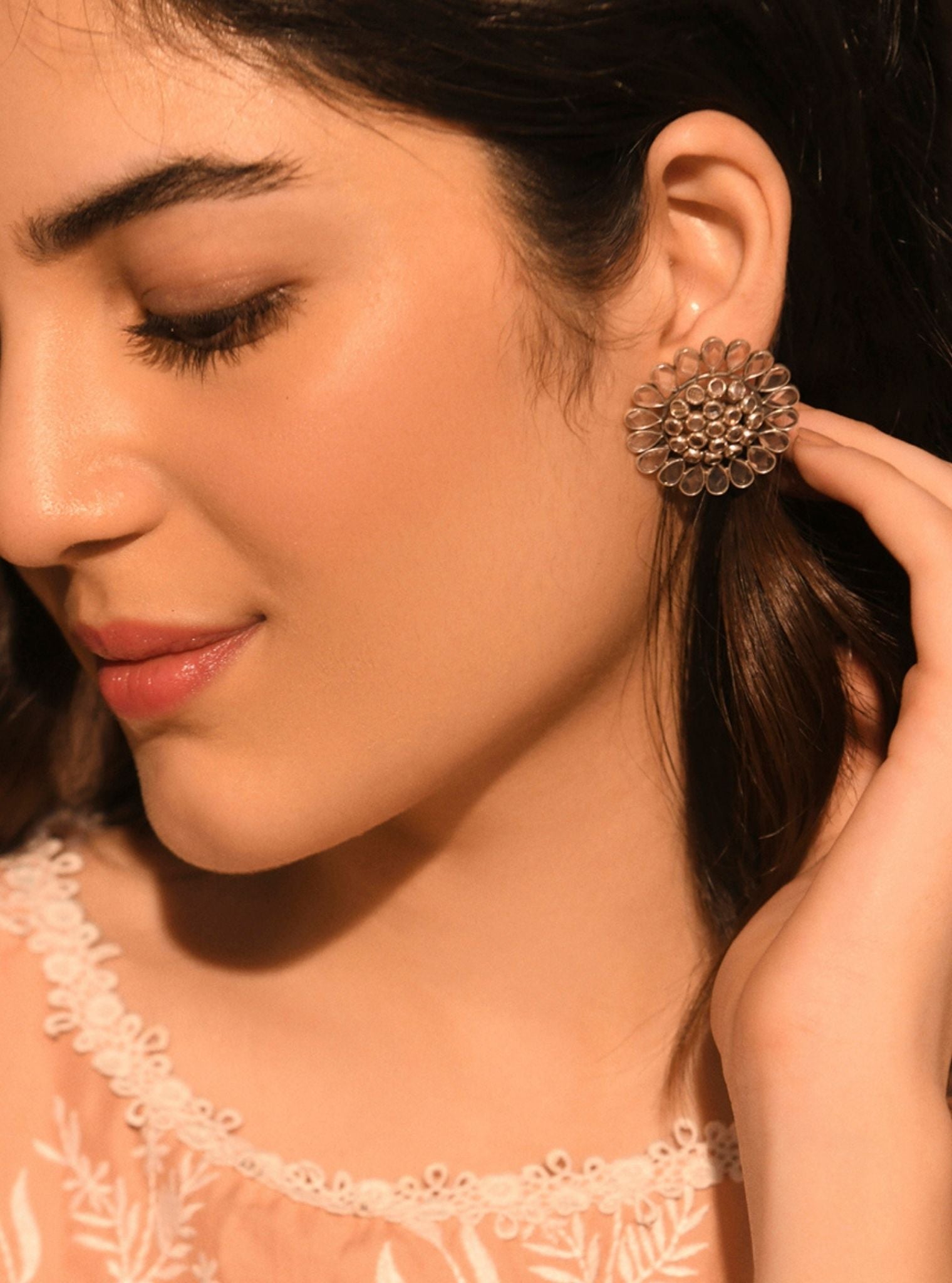 Pure Silver Myra Earrings