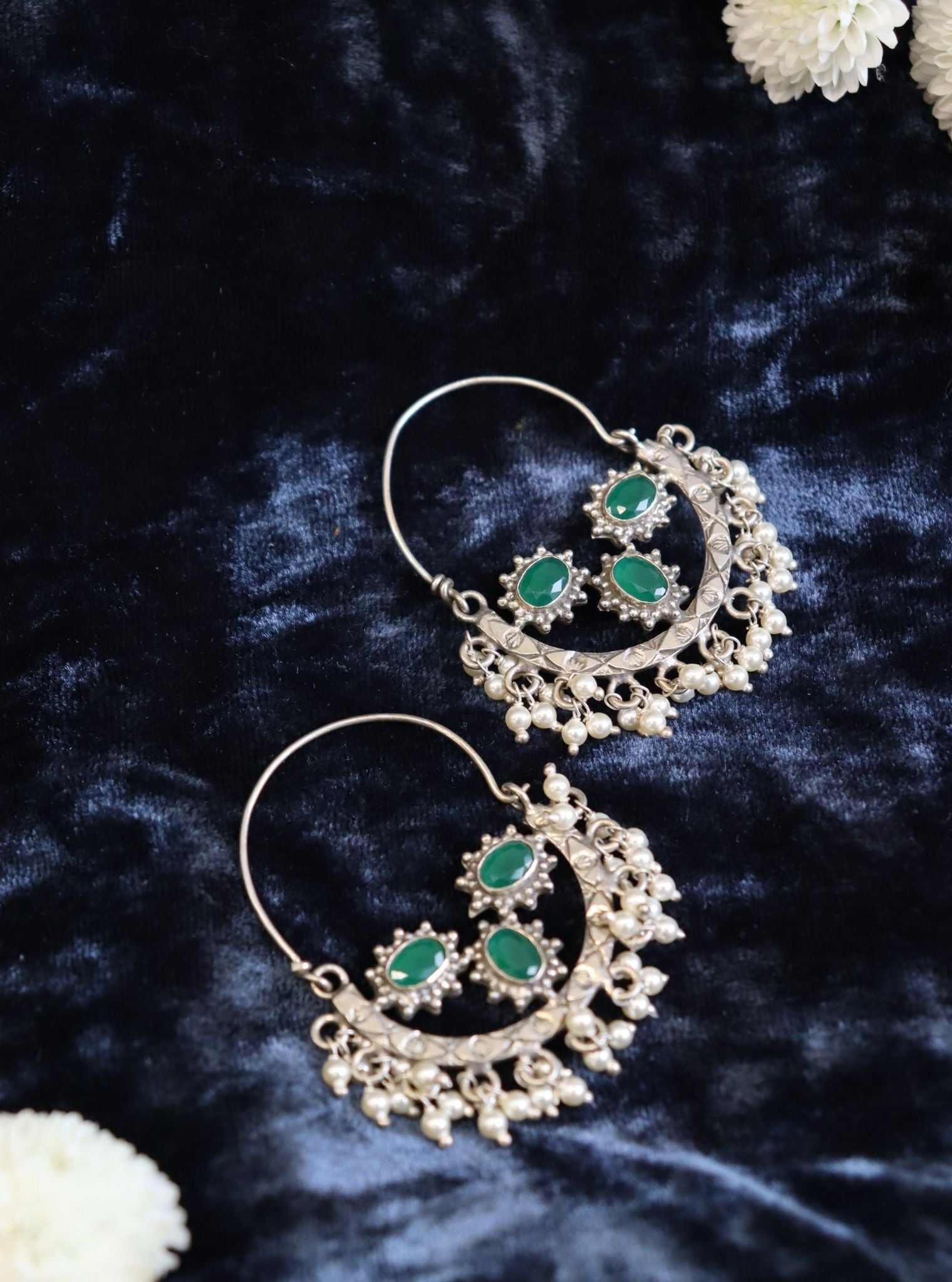 Pure Silver Nithya Green Bali