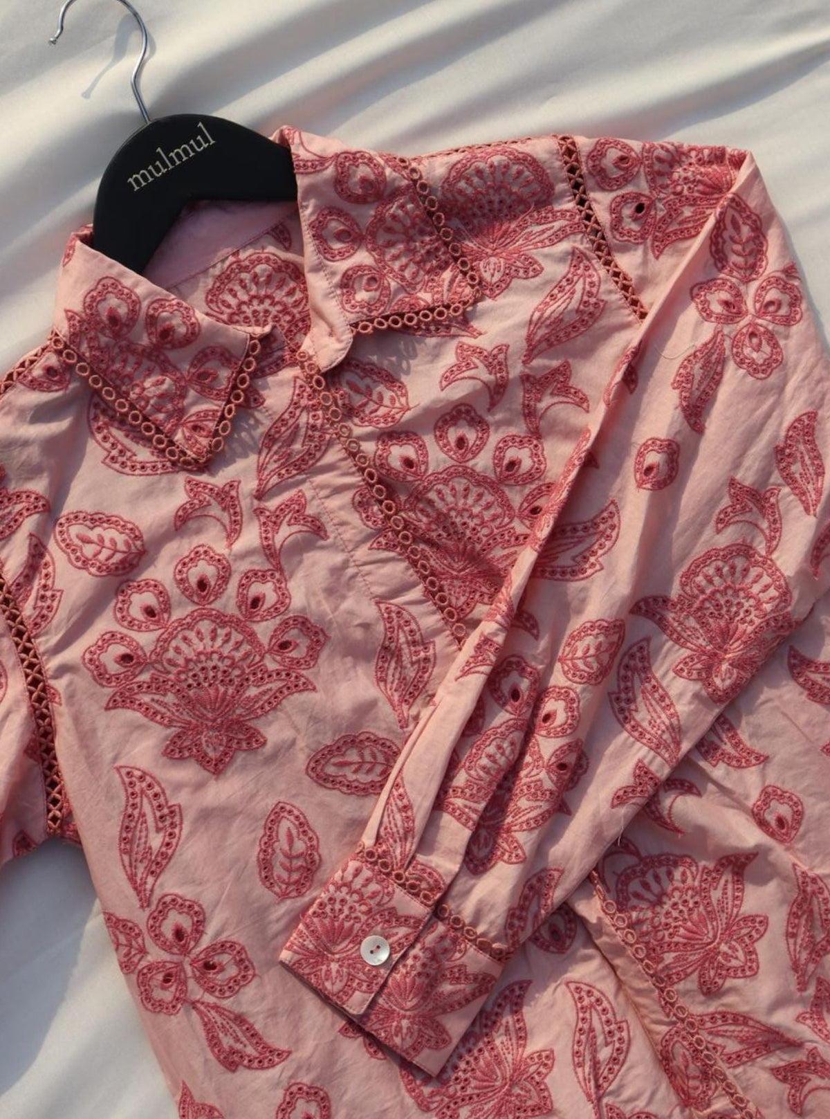 Sasha Supima Cotton Light Pink Co-ord Set