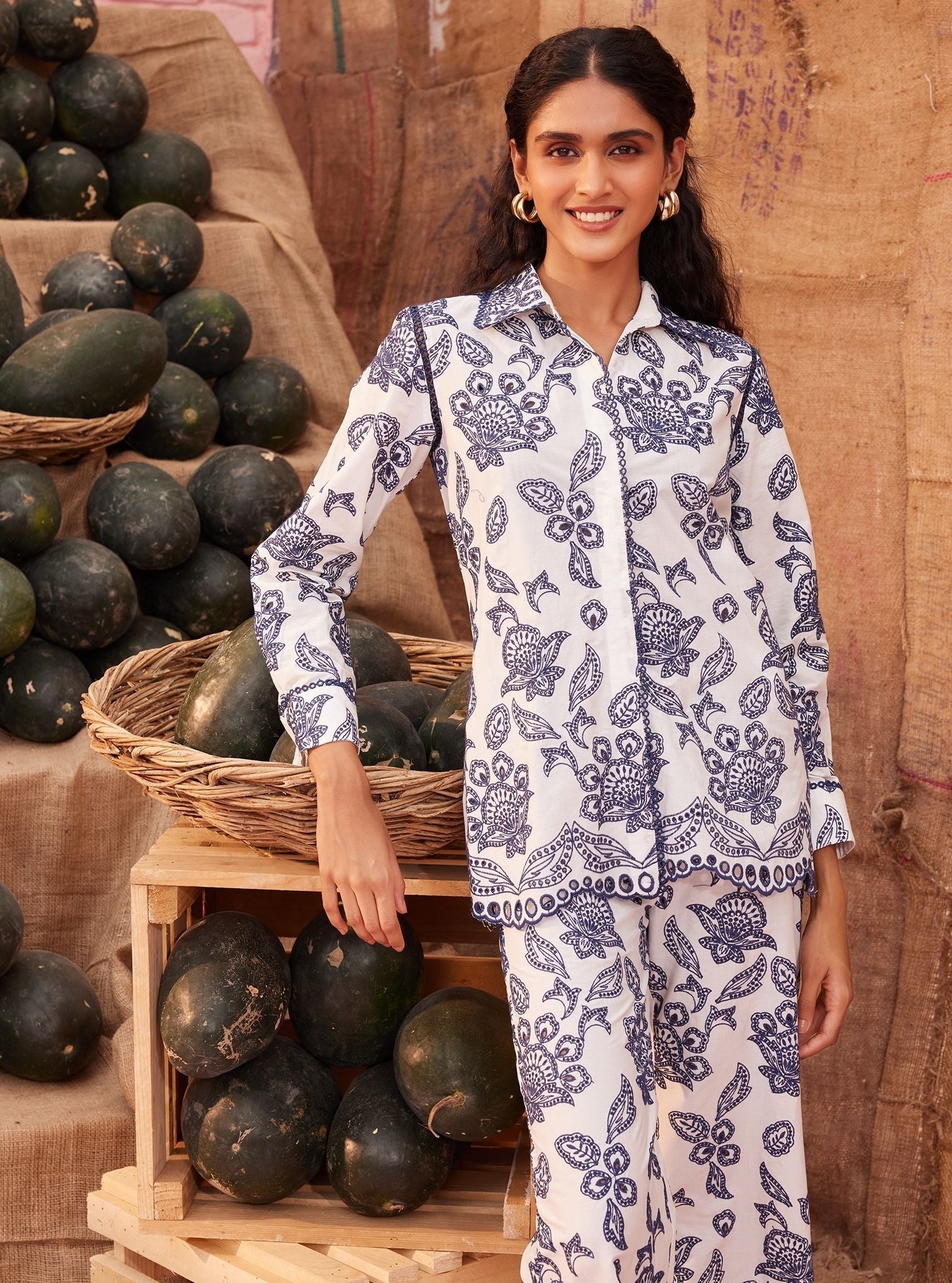 Sasha Supima Cotton White Shirt