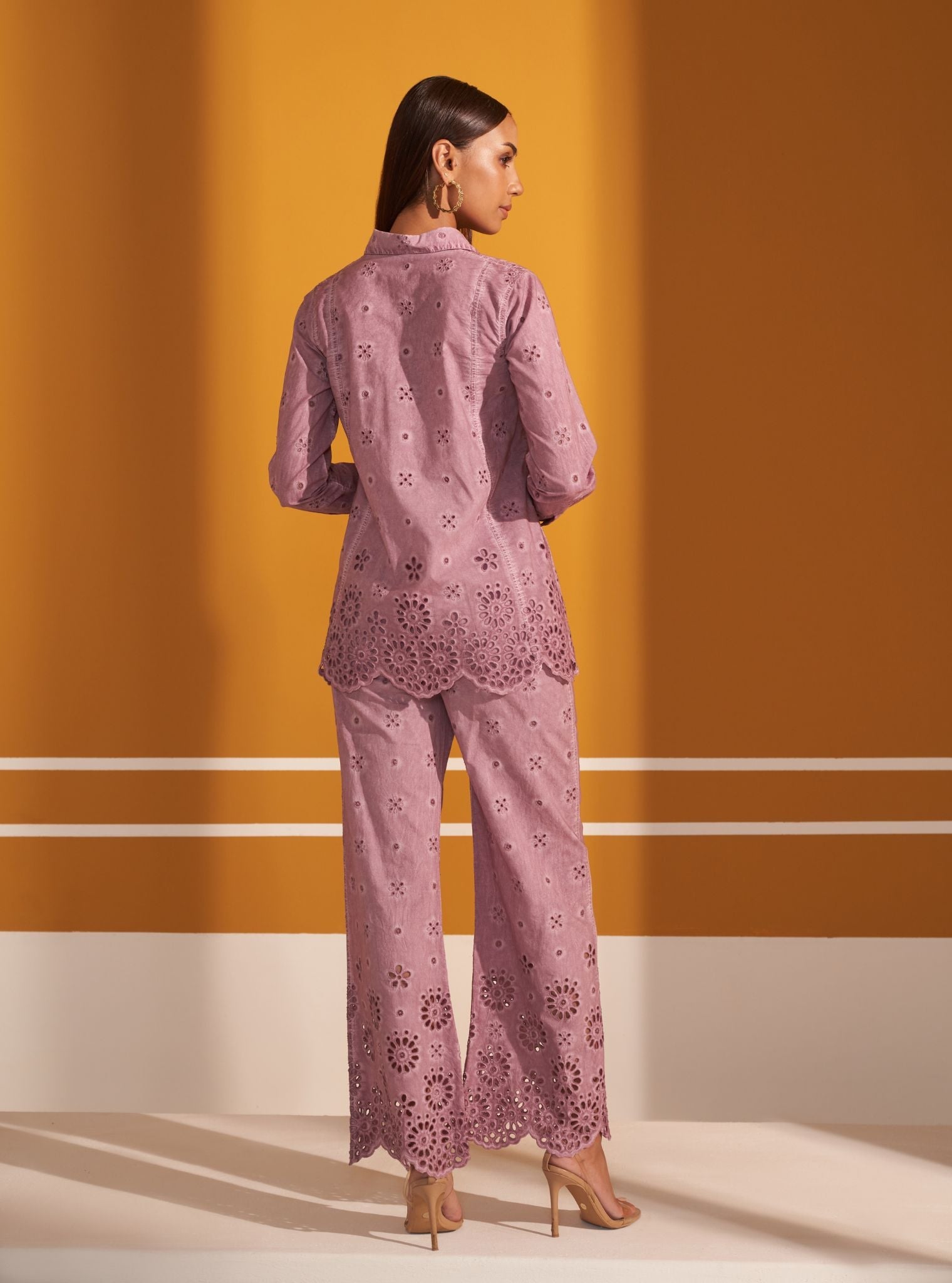 Darcy Supima Cotton Lilac Co-ord Set