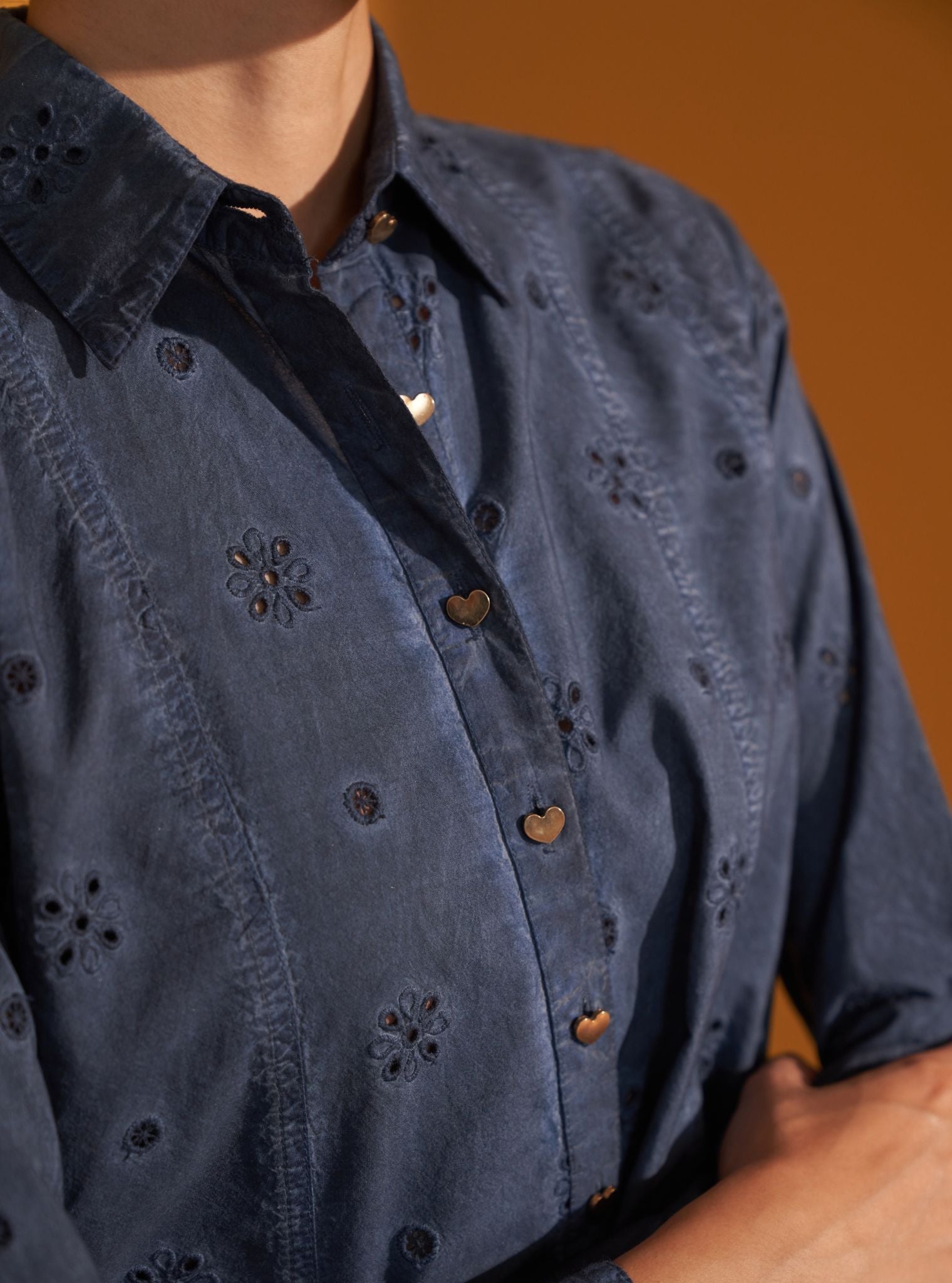 Darcy Supima Cotton Navy Co-ord Set