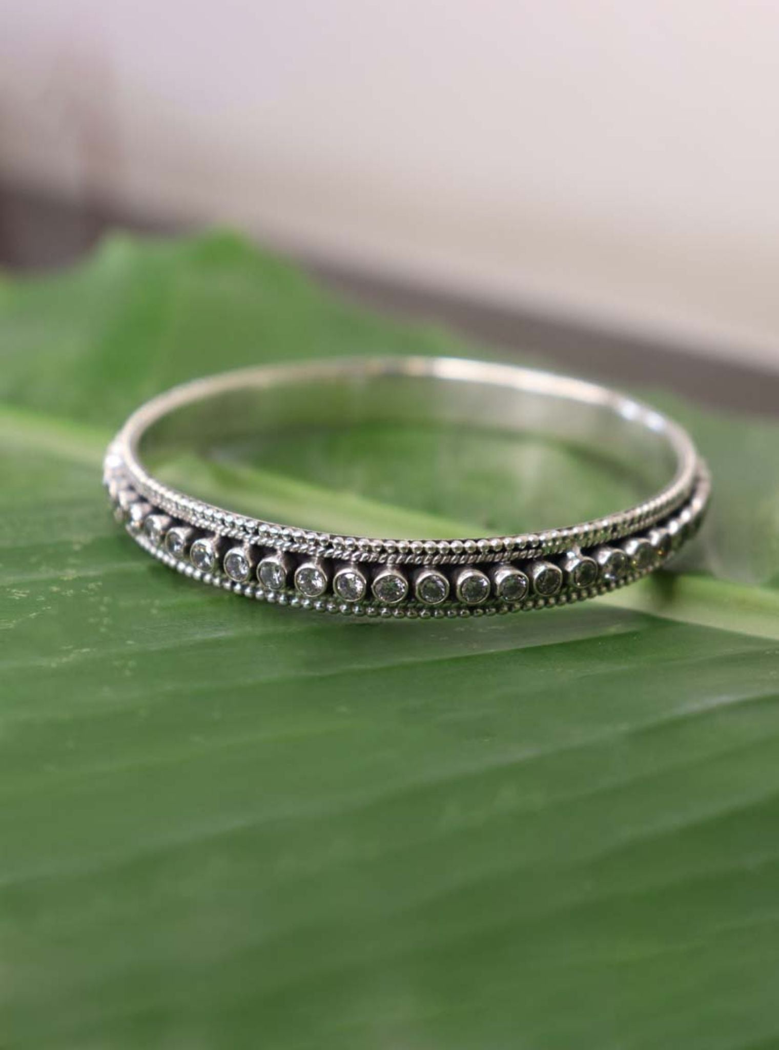 Pure Silver Idhitri Bangle