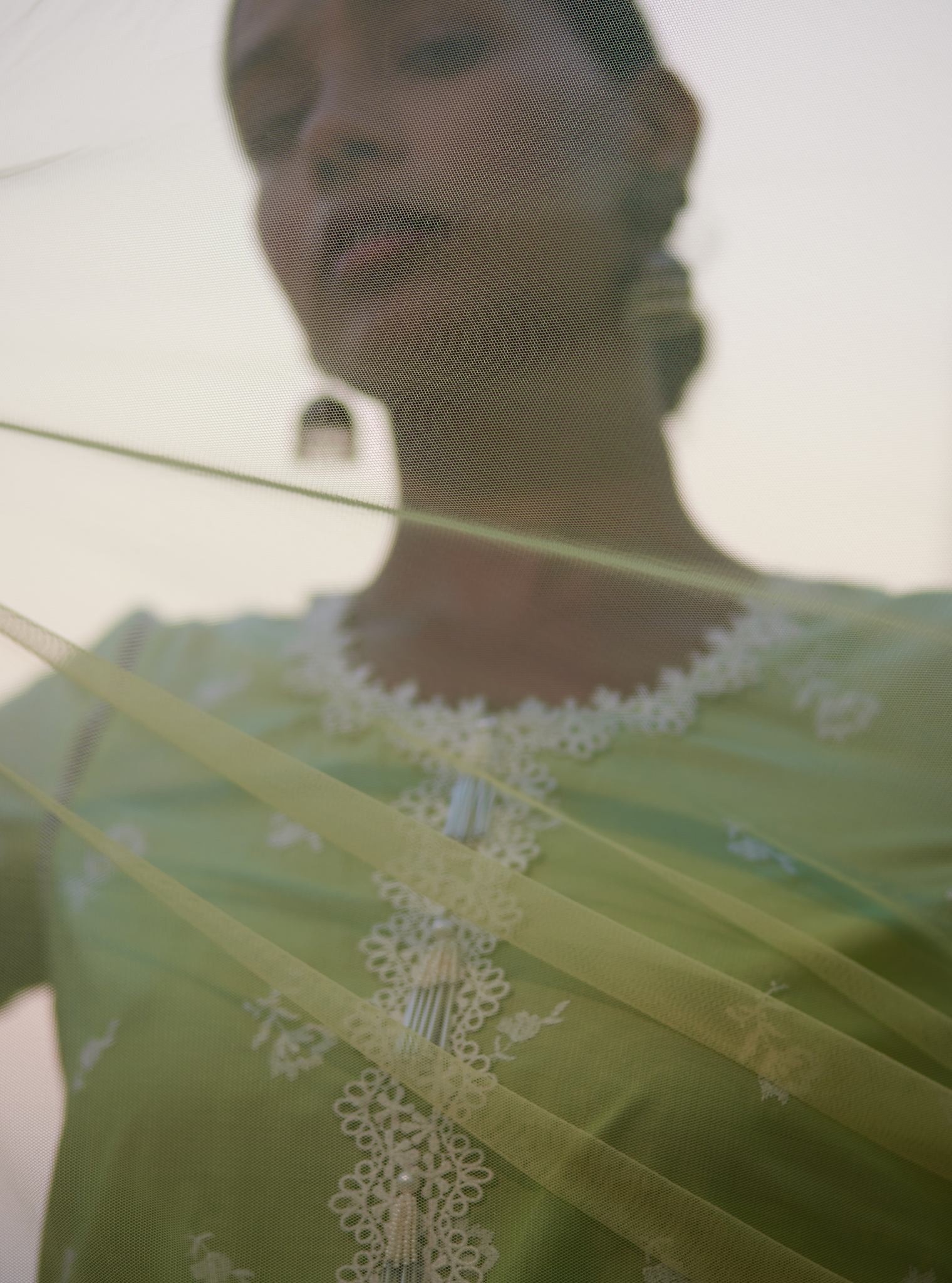 Mandre Supima Cotton Green Kurta Set