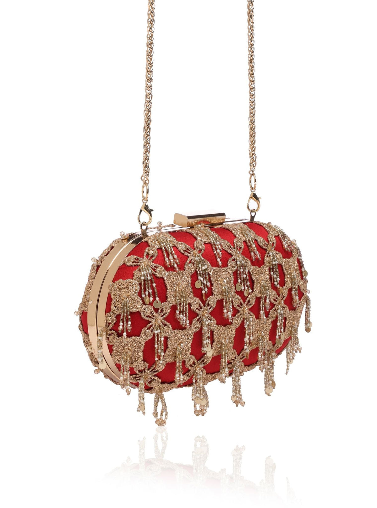 Little Red Clutch Bag