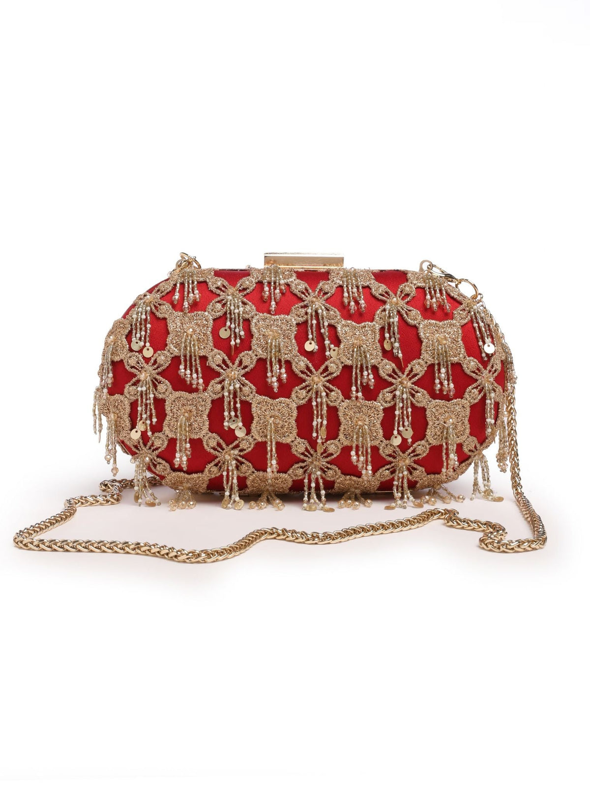 Little Red Clutch Bag