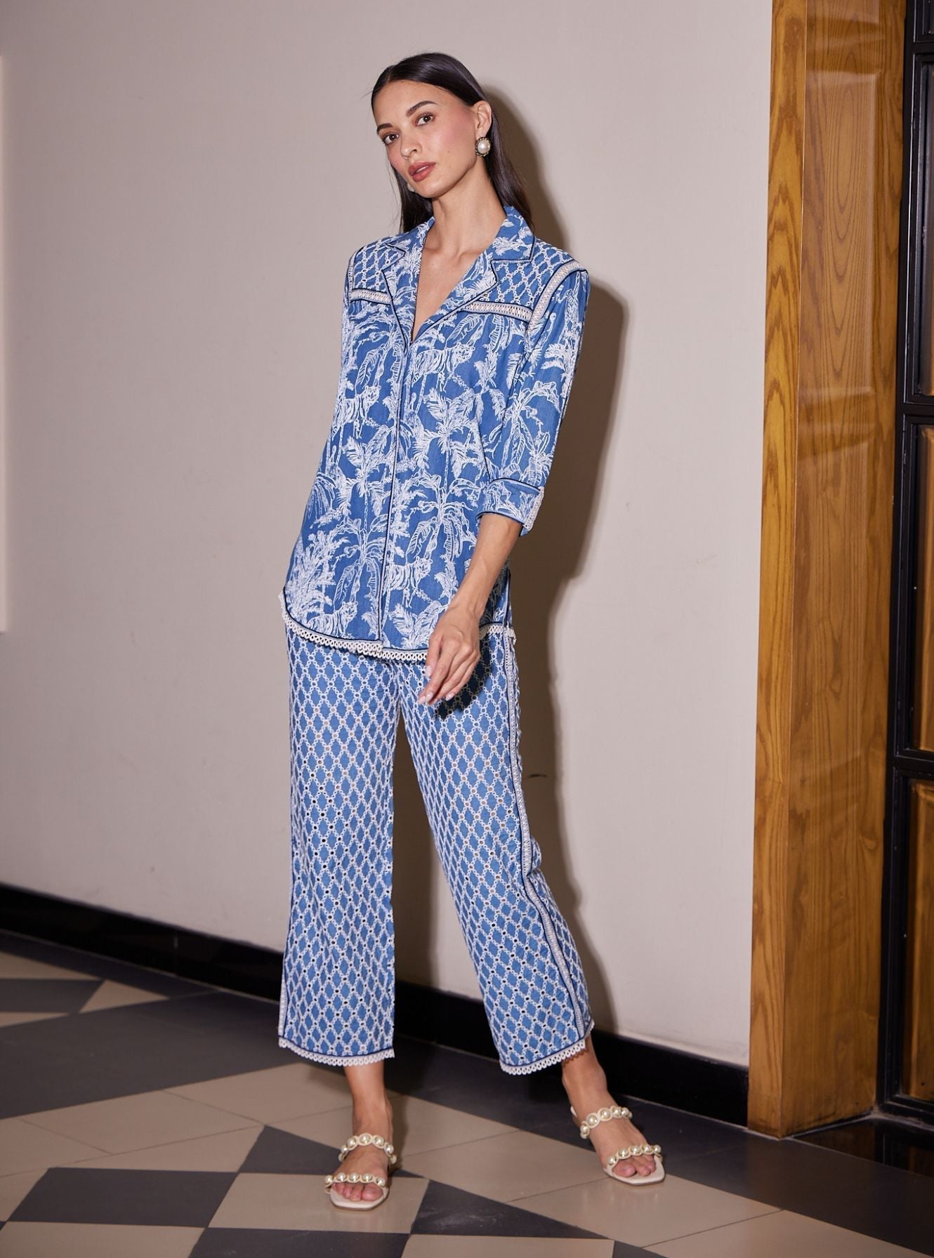 Yulia Denim Dark Blue Shirt