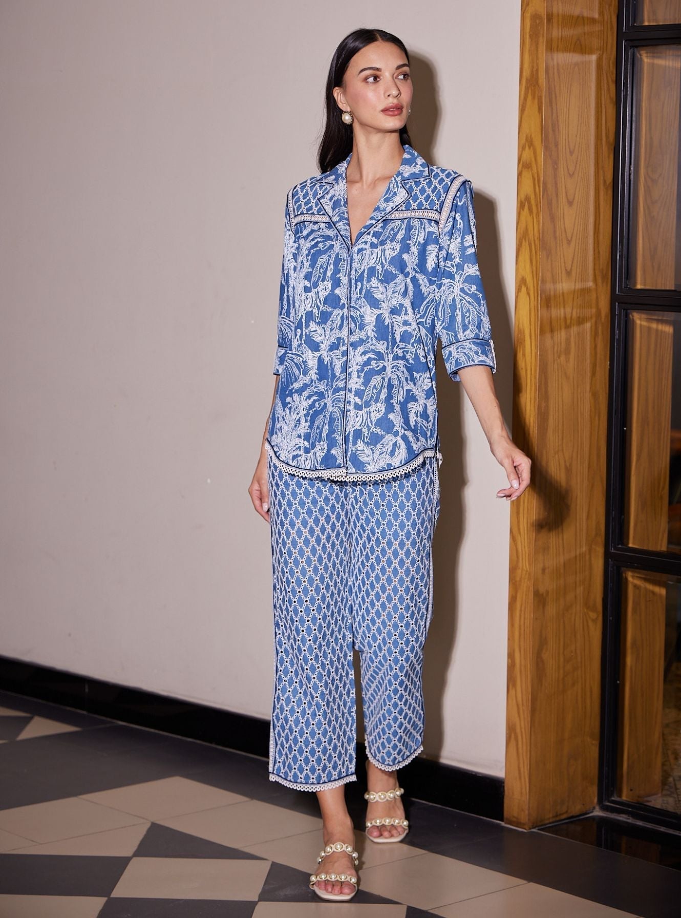 Yulia Denim Dark Blue Shirt