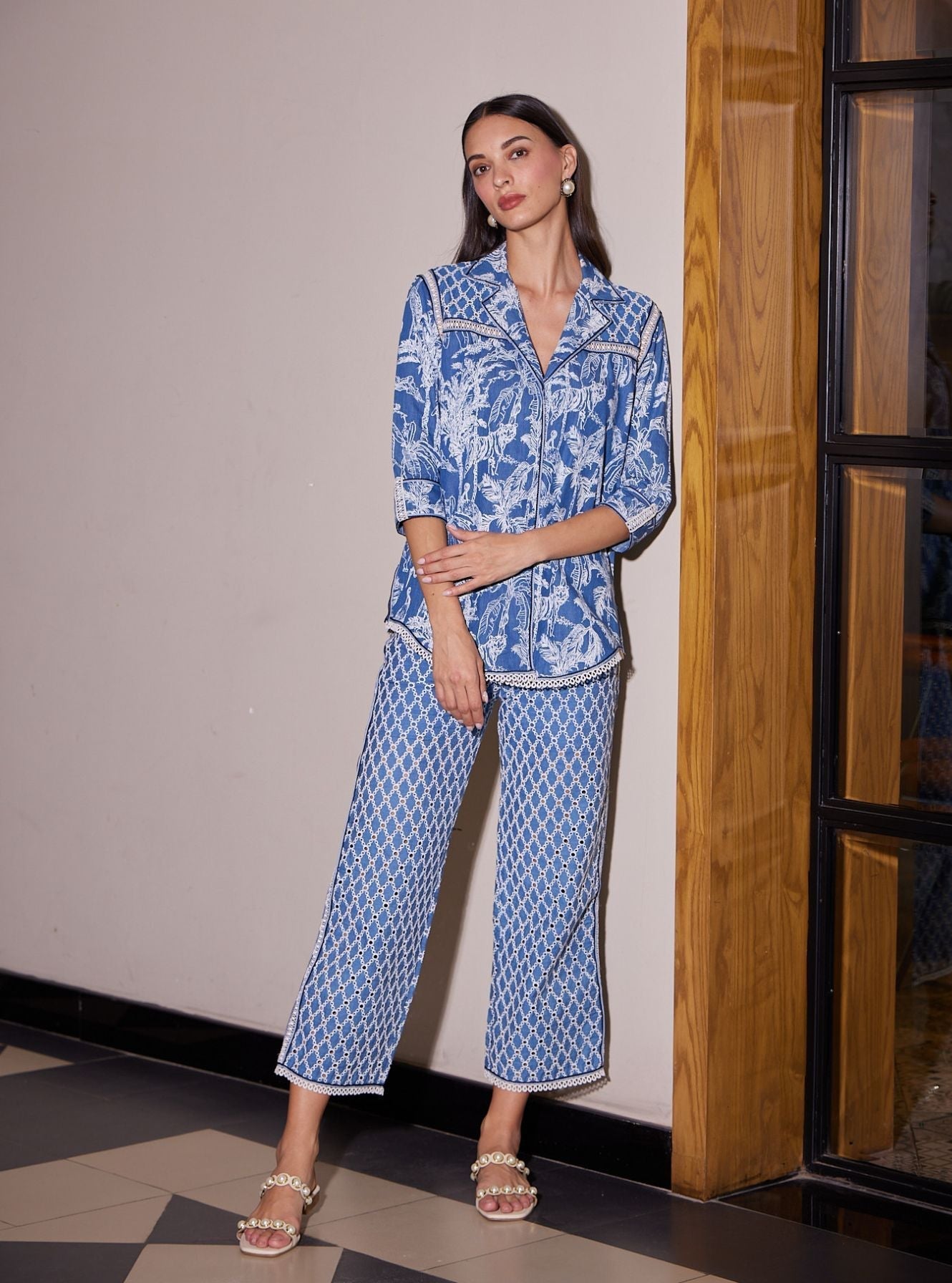 Yulia Denim Dark Blue Shirt