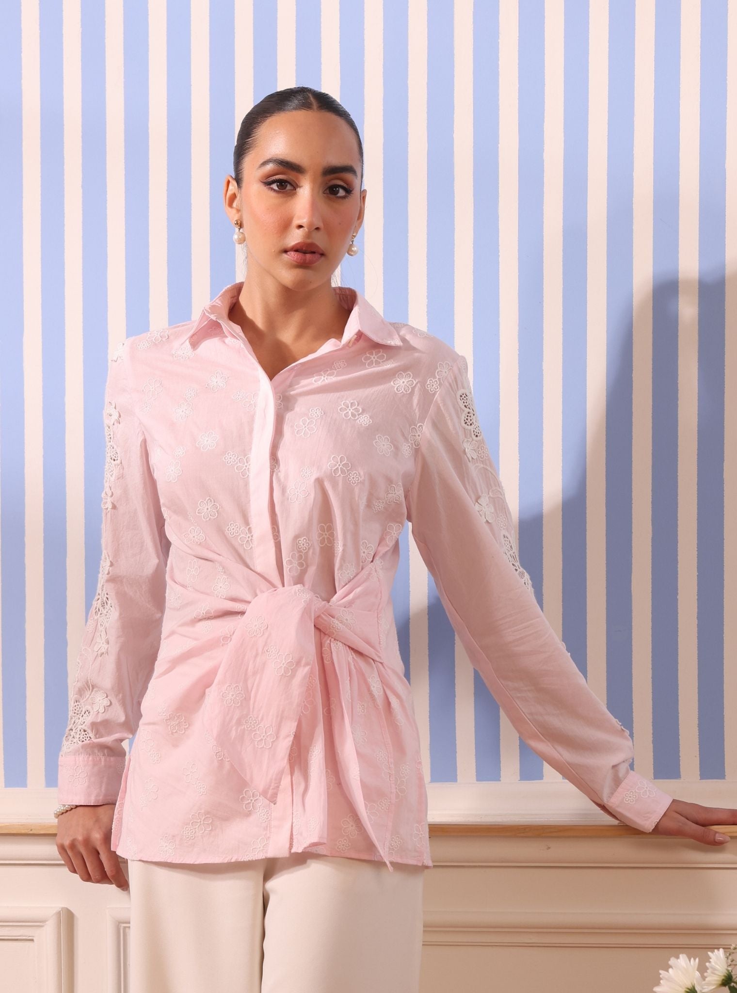 Otto Supima Cotton Light Pink Shirt