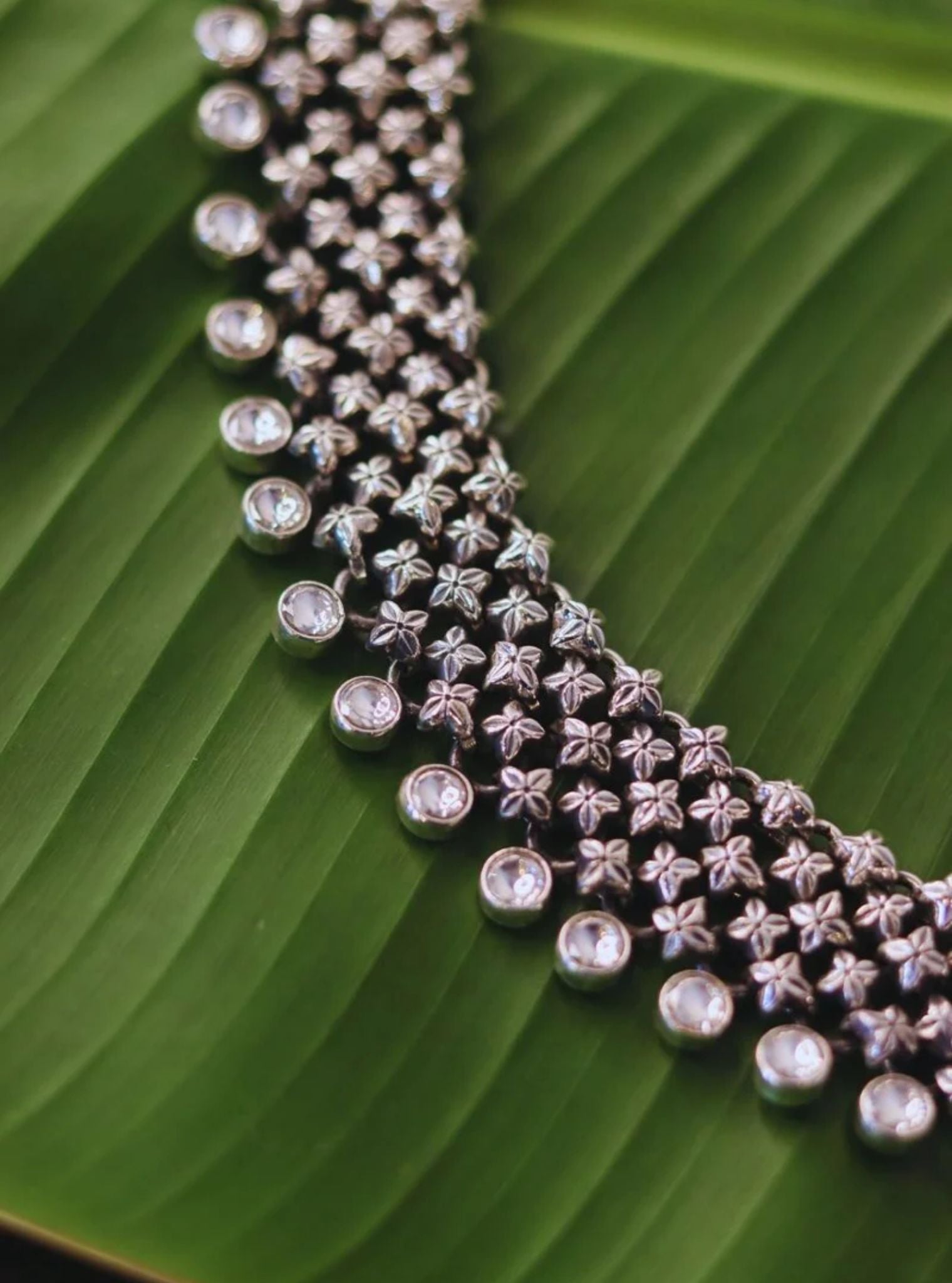 Pure Silver Ekani Necklace