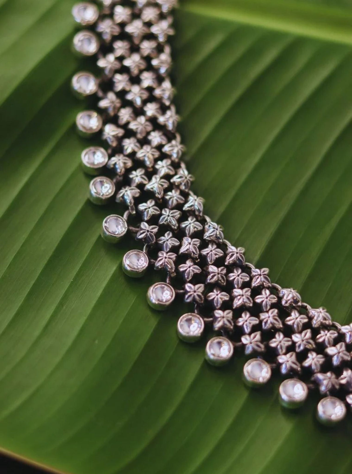 Pure Silver Ekani Necklace