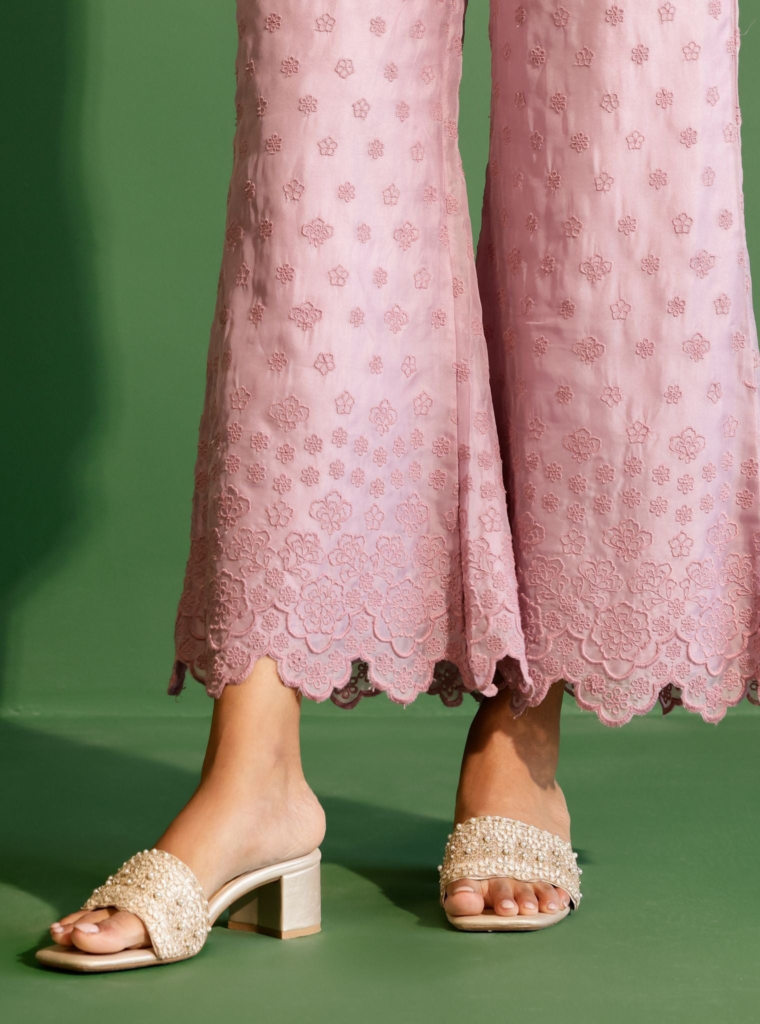 Penelope Organza Lilac Top with Penelope Pant