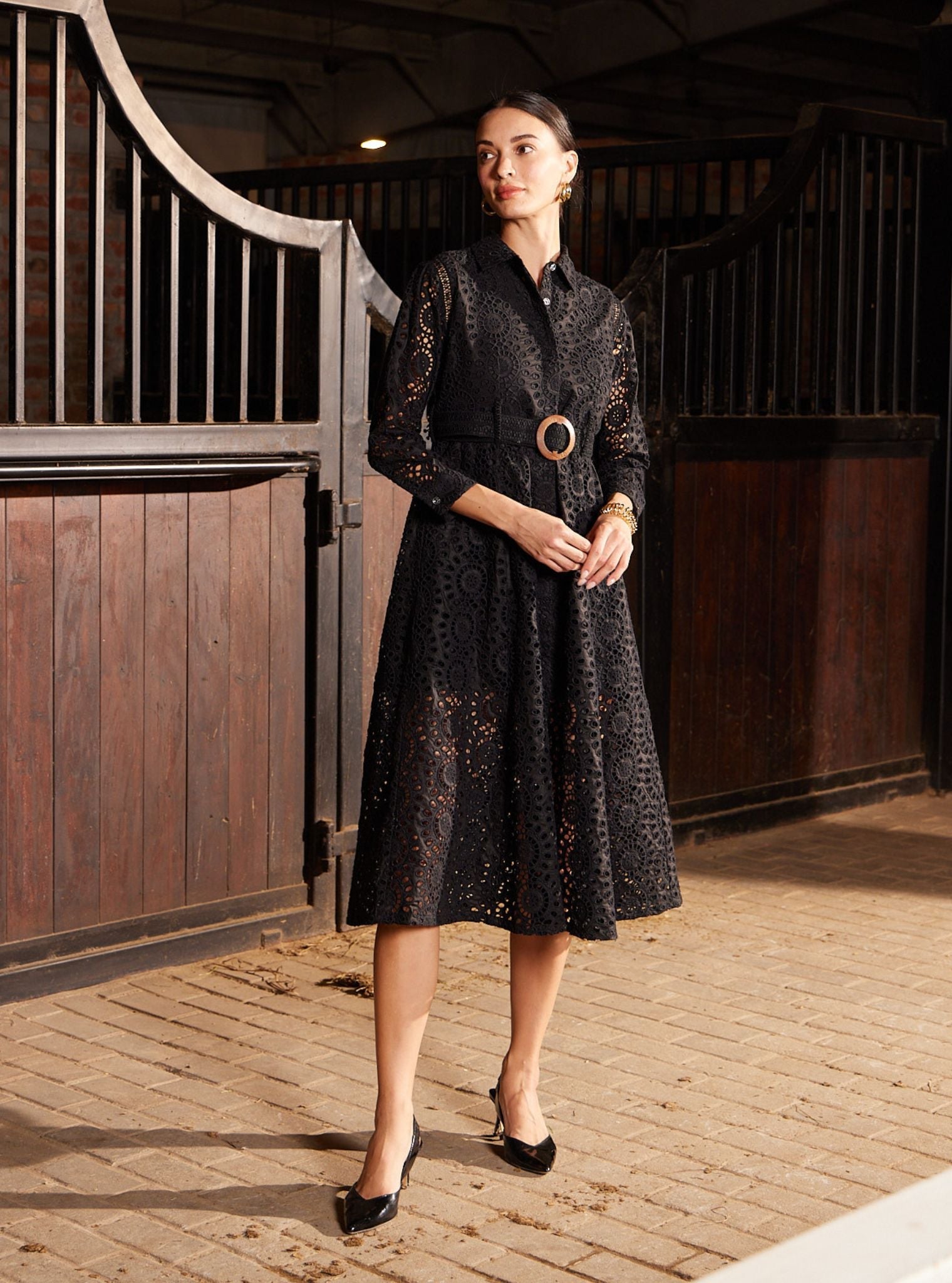 Remy Supima Cotton Black Dress