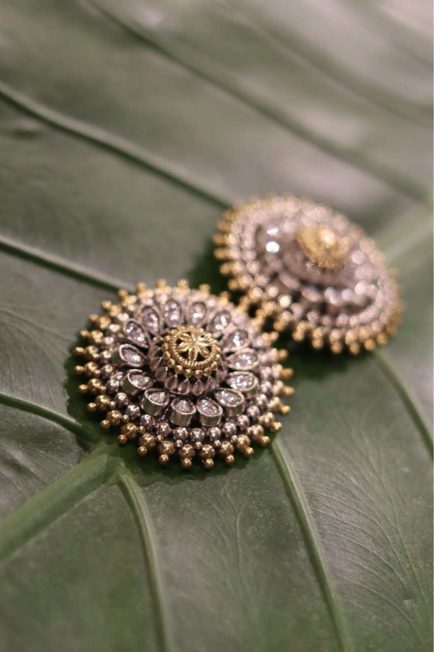 Pure Silver Hema Studs