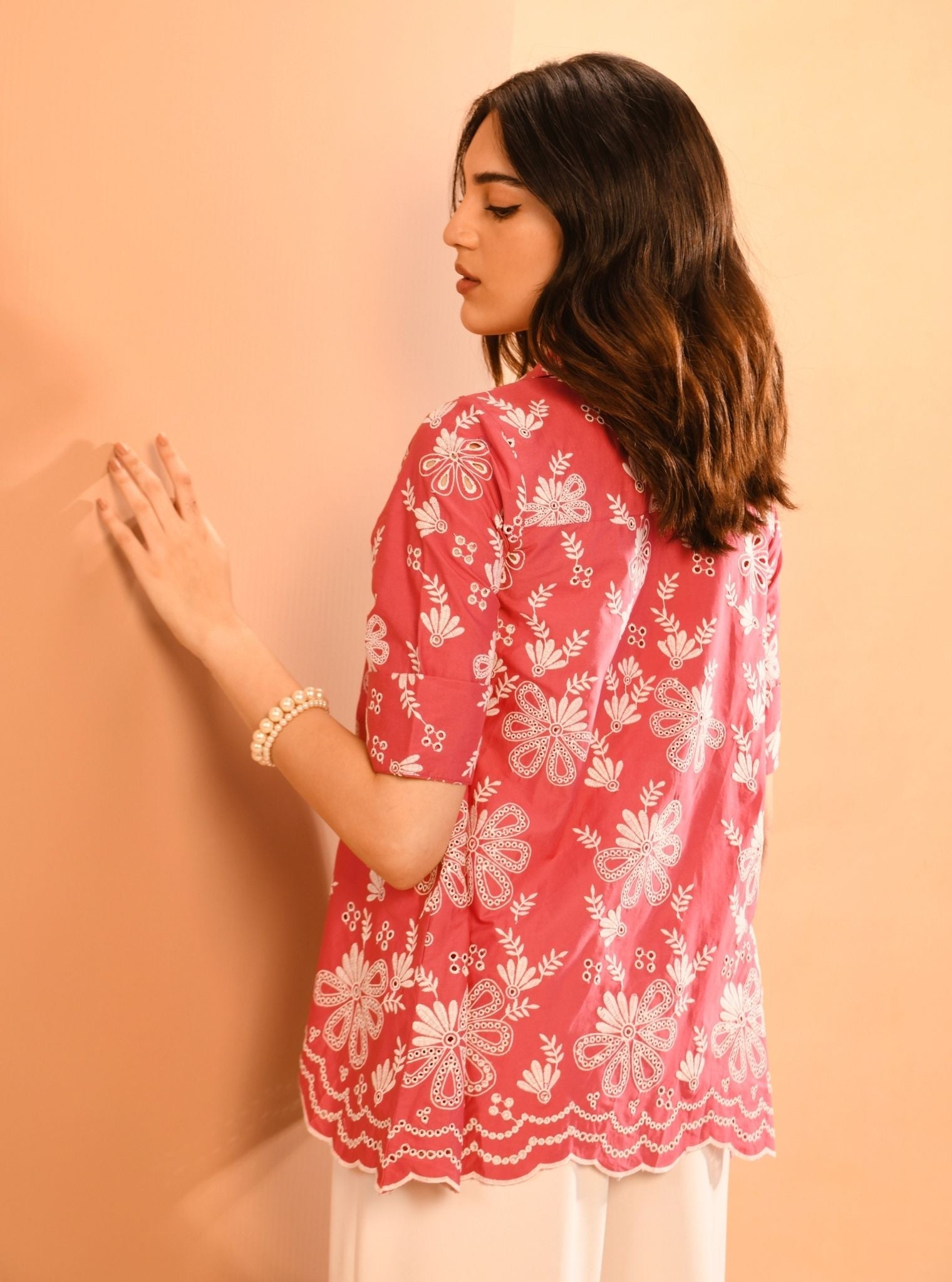 Chiara Iconic Supima Cotton Fuchsia Shirt