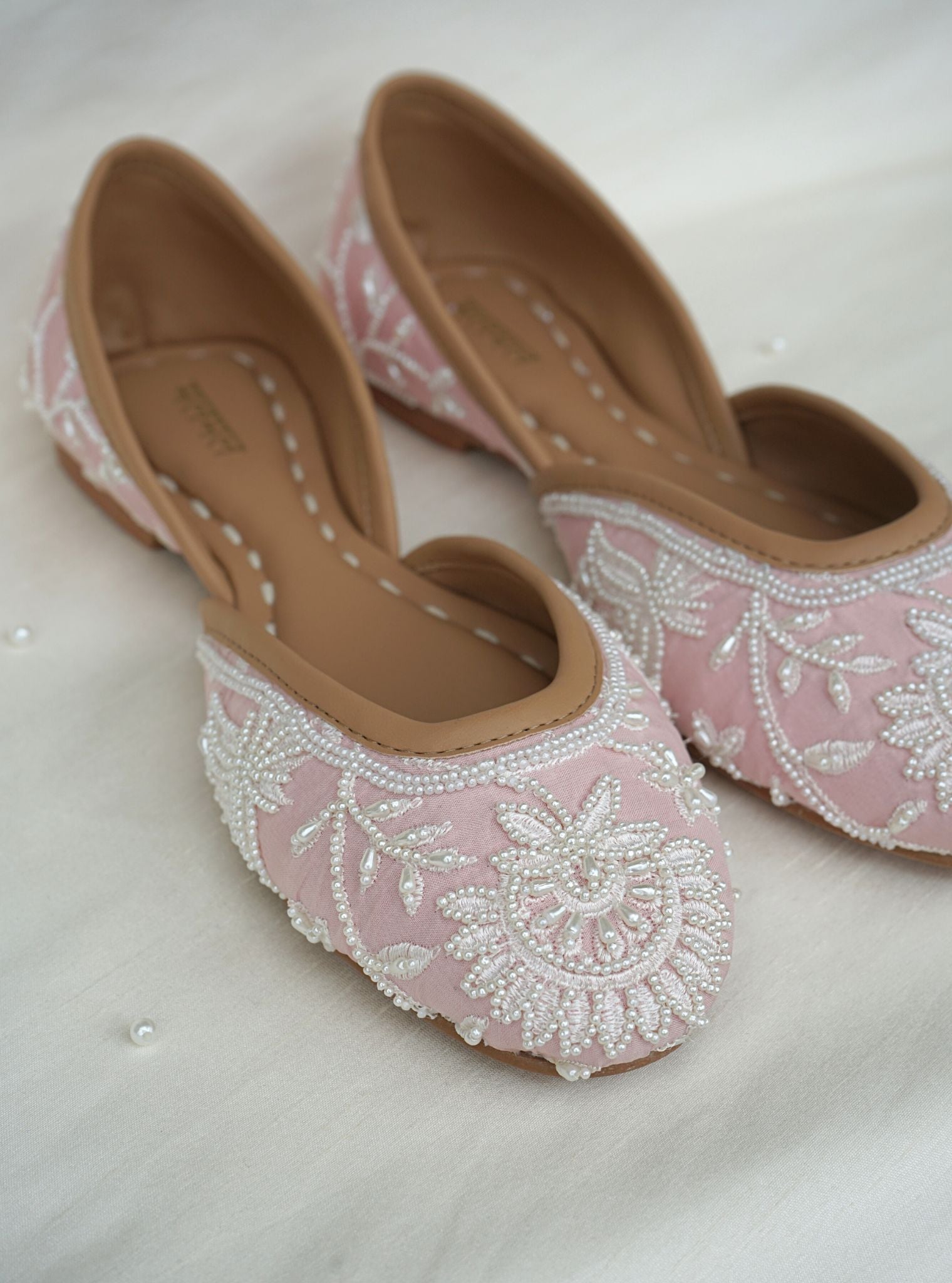 Mira Light Pink Vegan Jutti