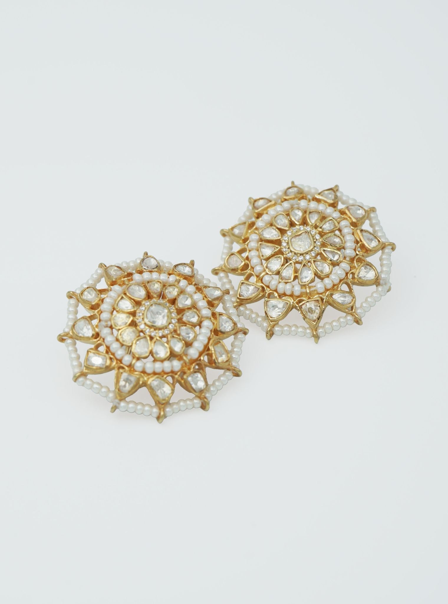 Pure Silver Sadhya Studs