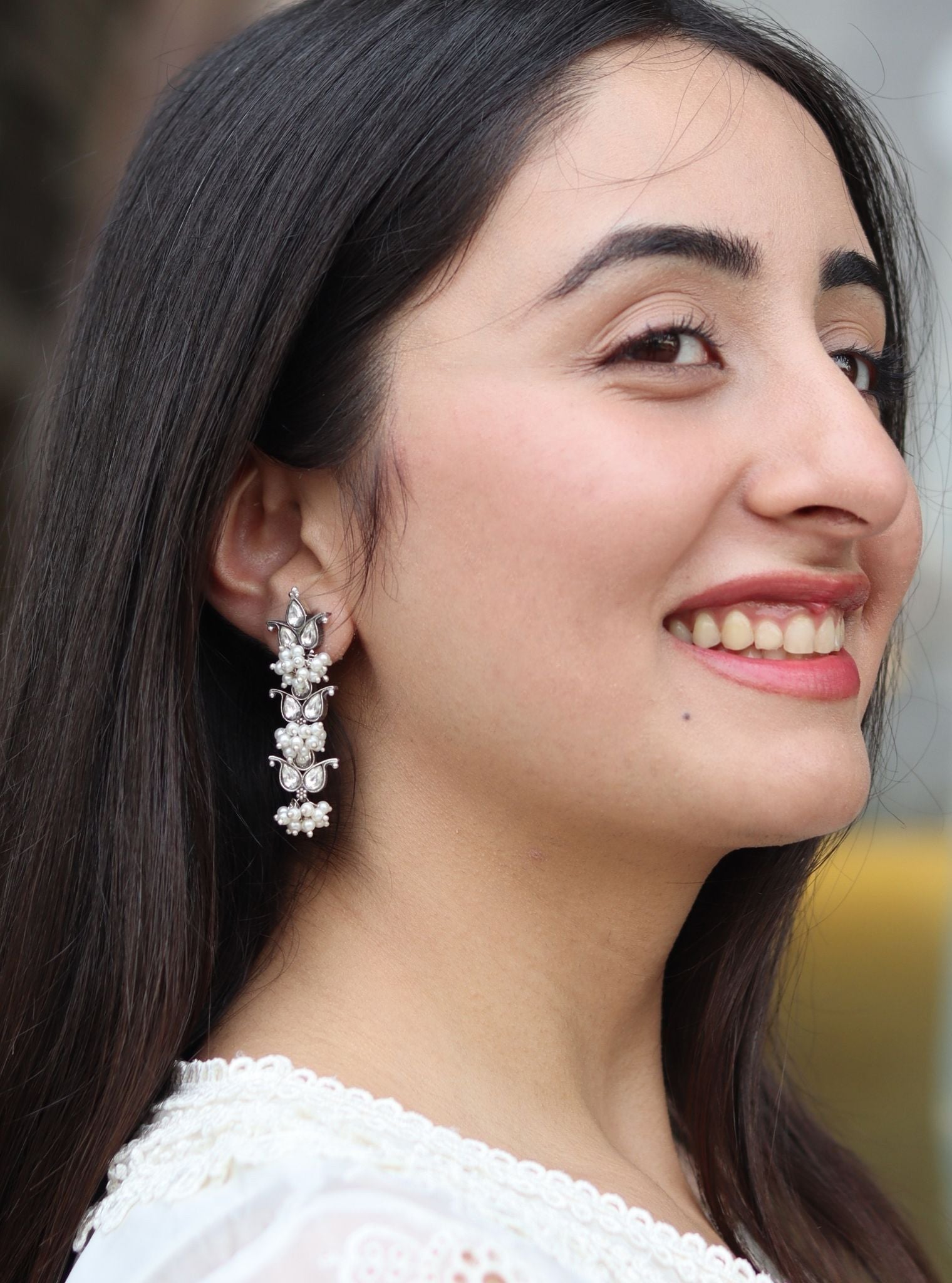 Pure Silver Silha Earrings