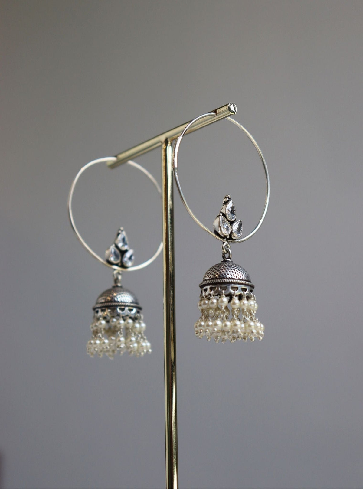 Pure Silver Leya Jhumki
