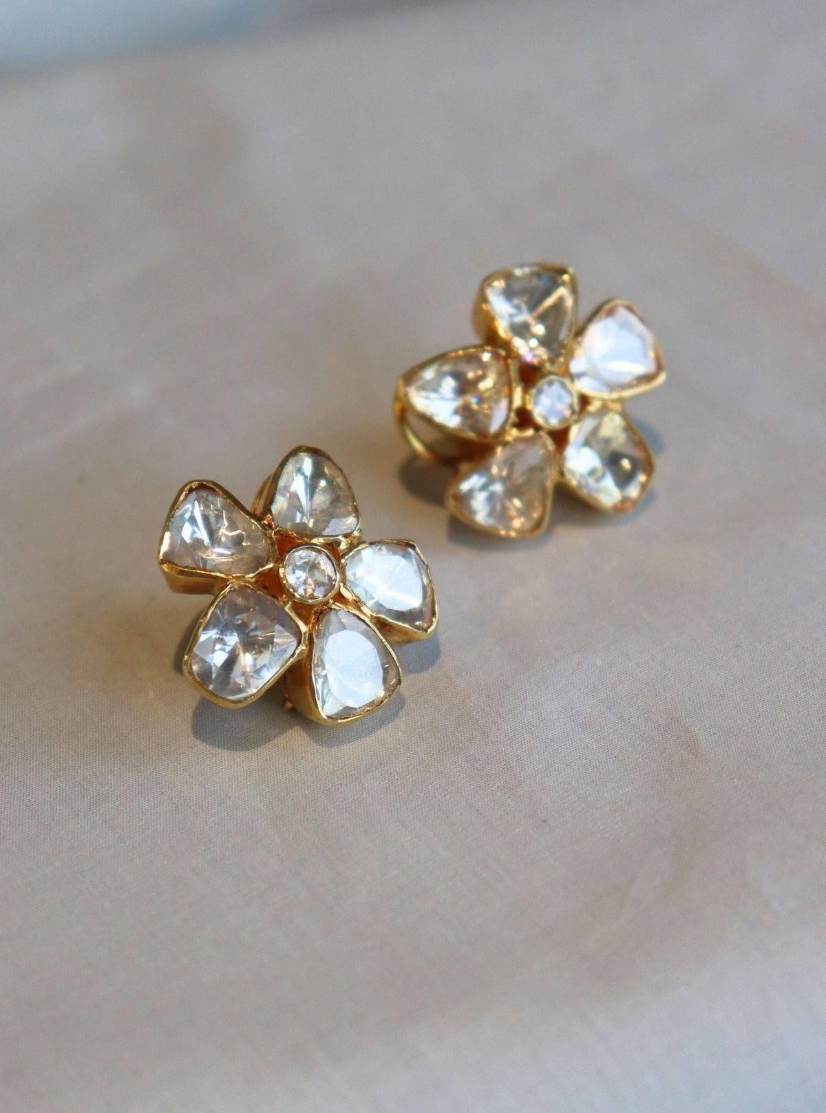 Pure Silver Farah Studs