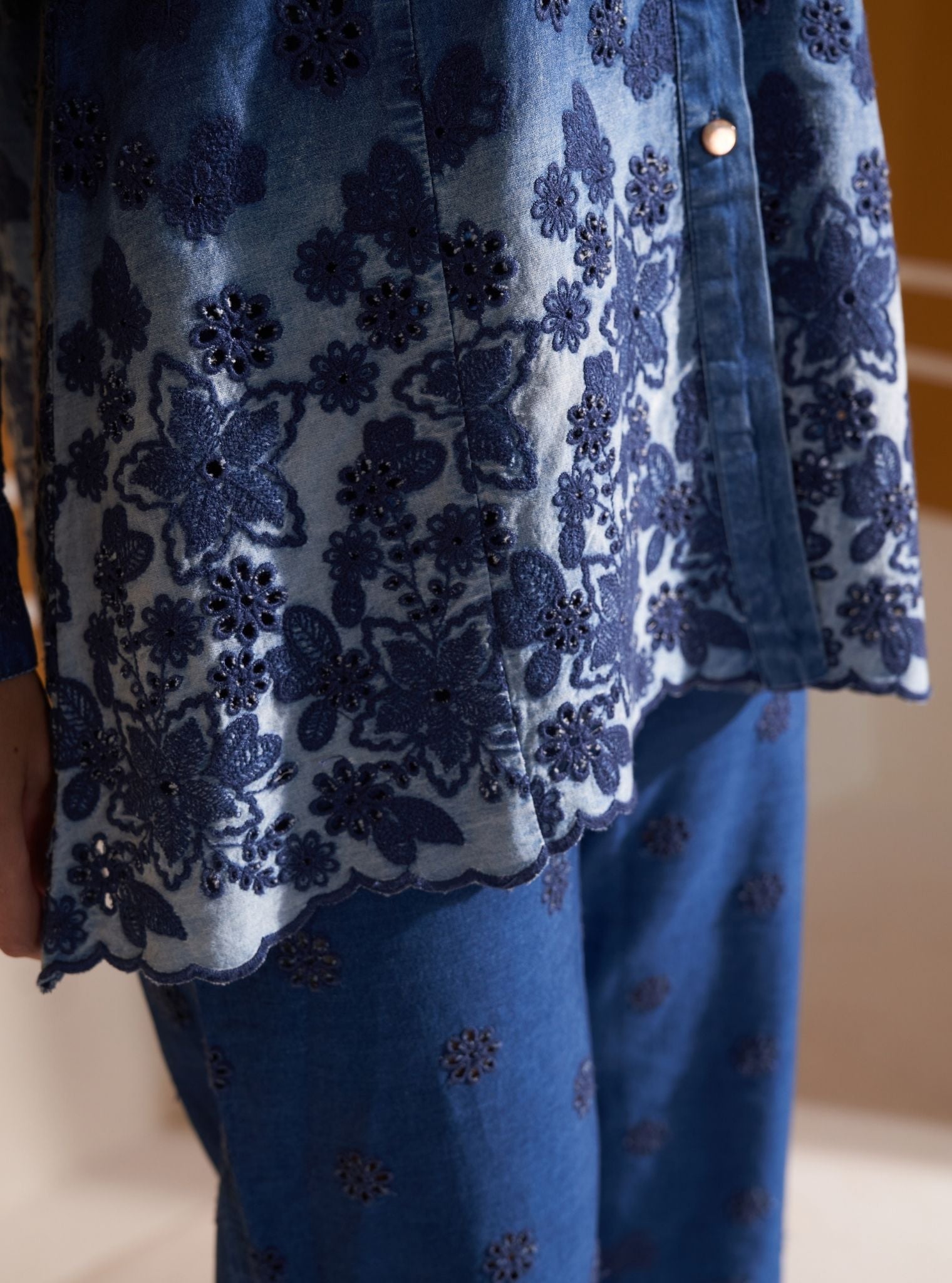 Cheshire Denim Blue Co-ord Set