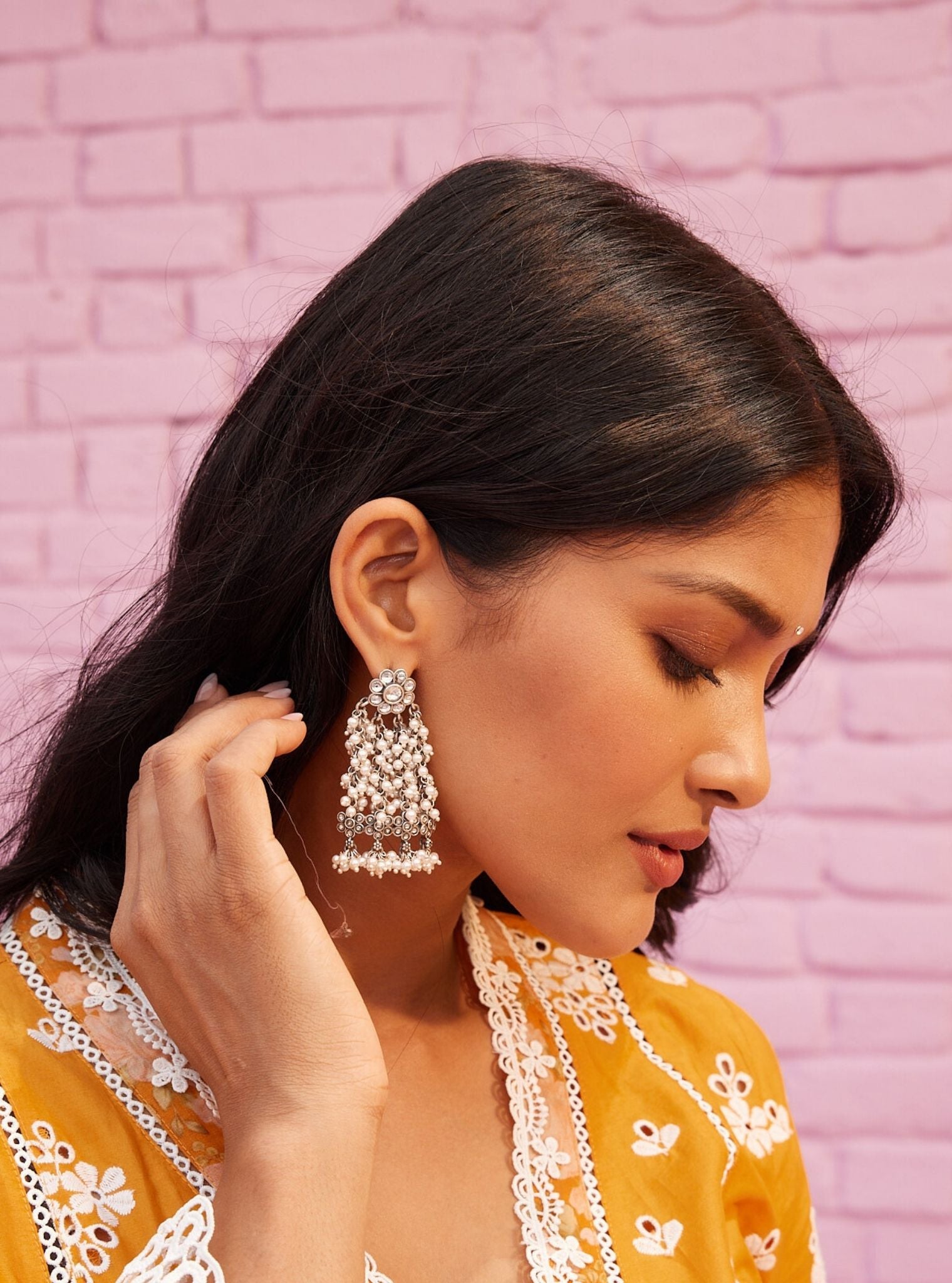 Pure Silver Sahara Earrings