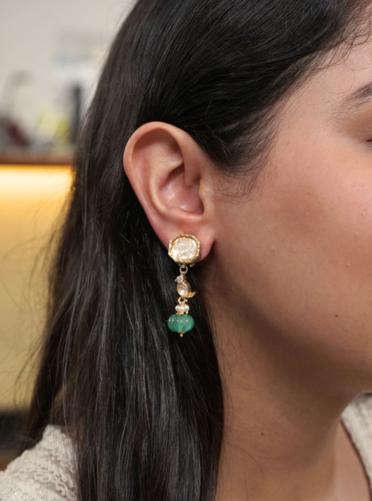 Pure Silver Harini Earrings