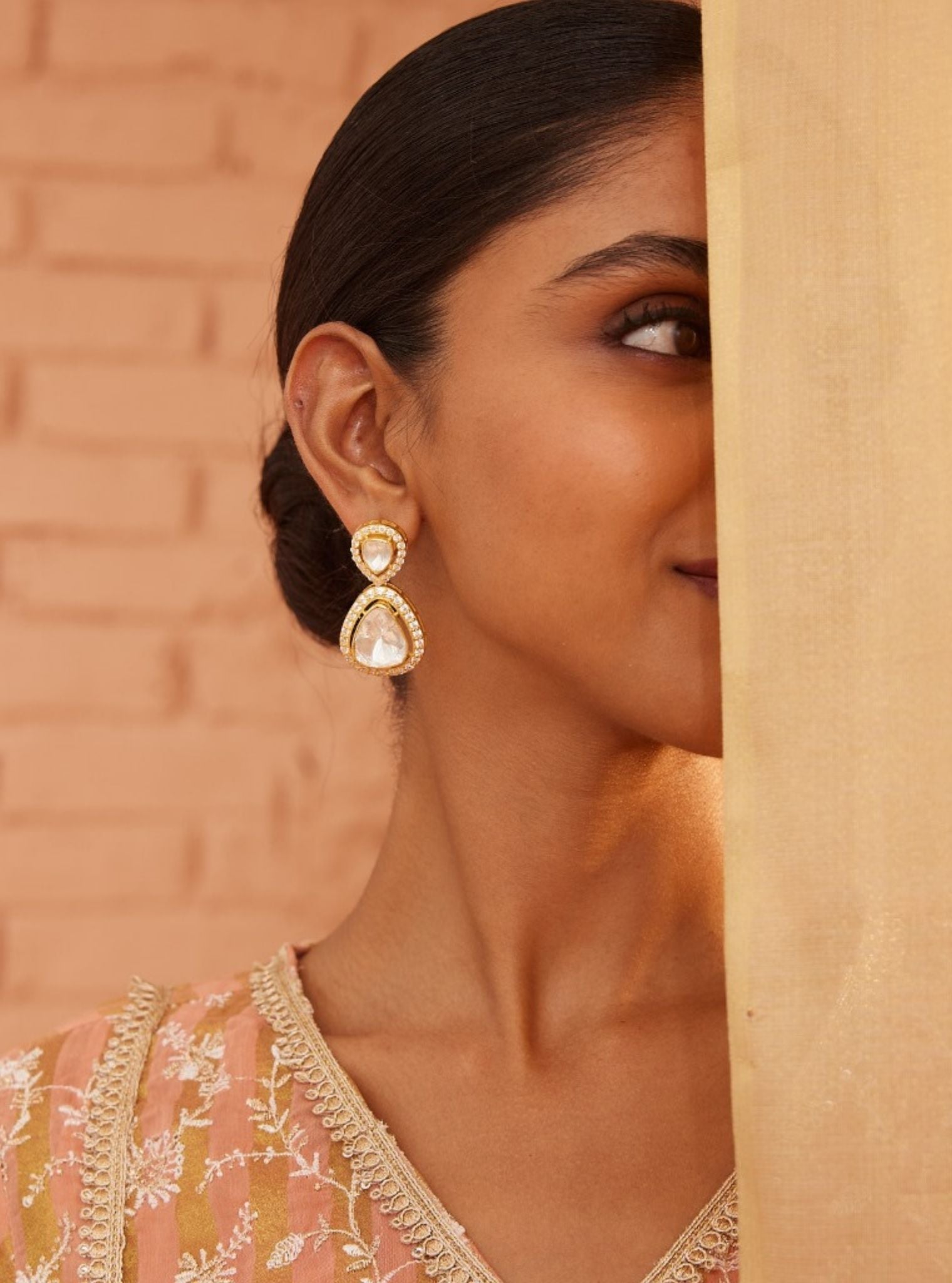 Pure Silver Urvi Studs