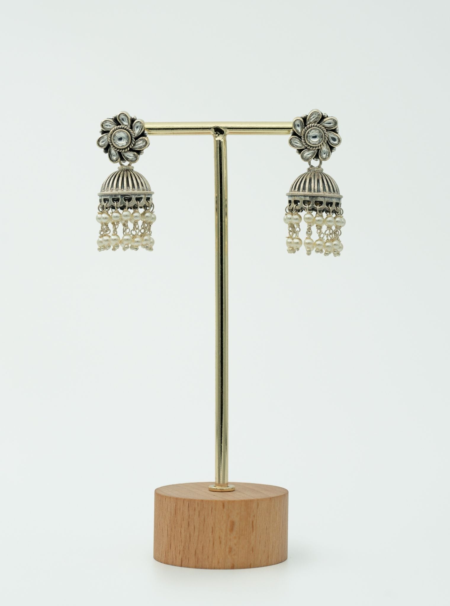 Pure Silver Jiya Jhumki