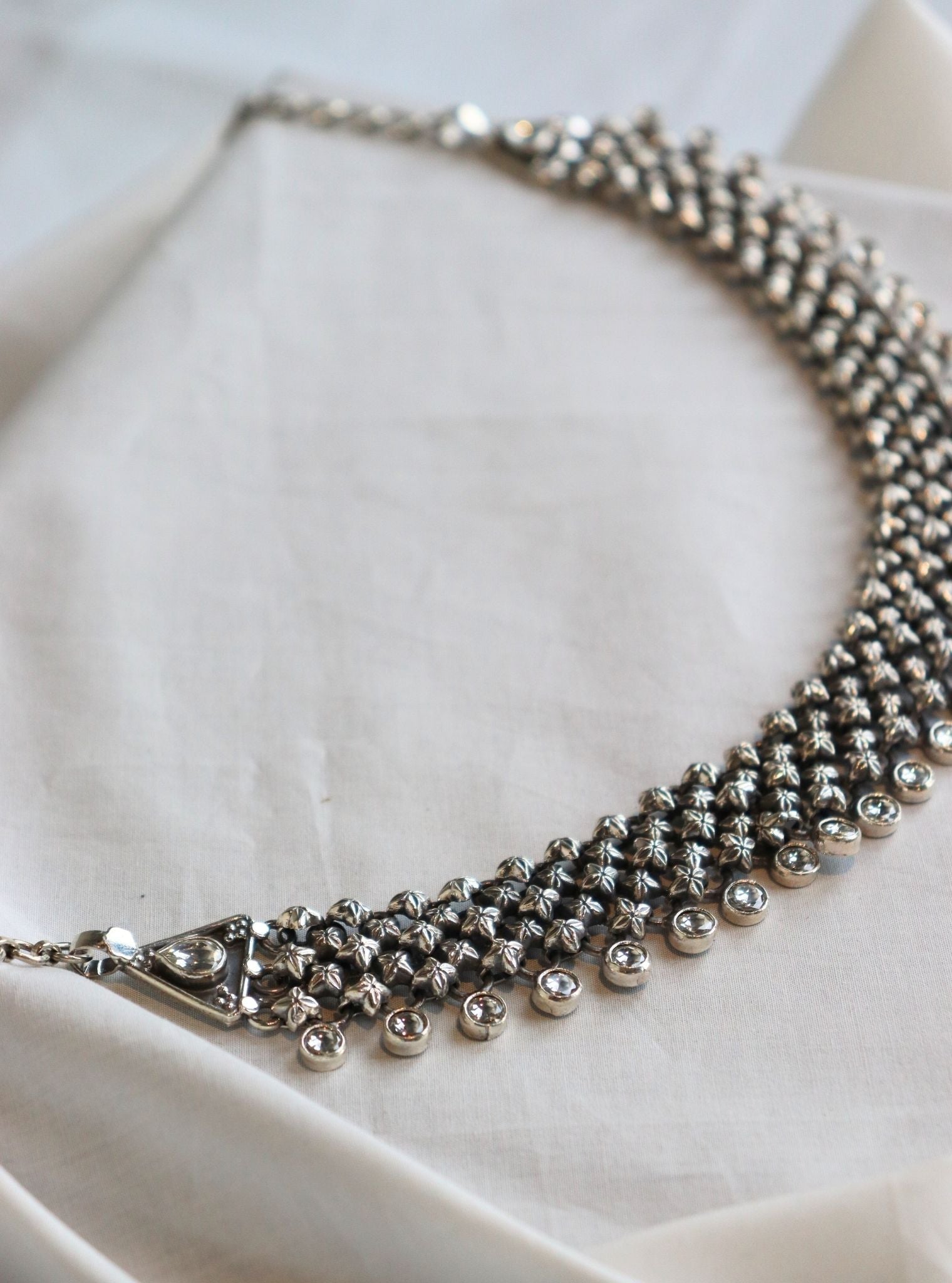 Pure Silver Ojasvi Necklace