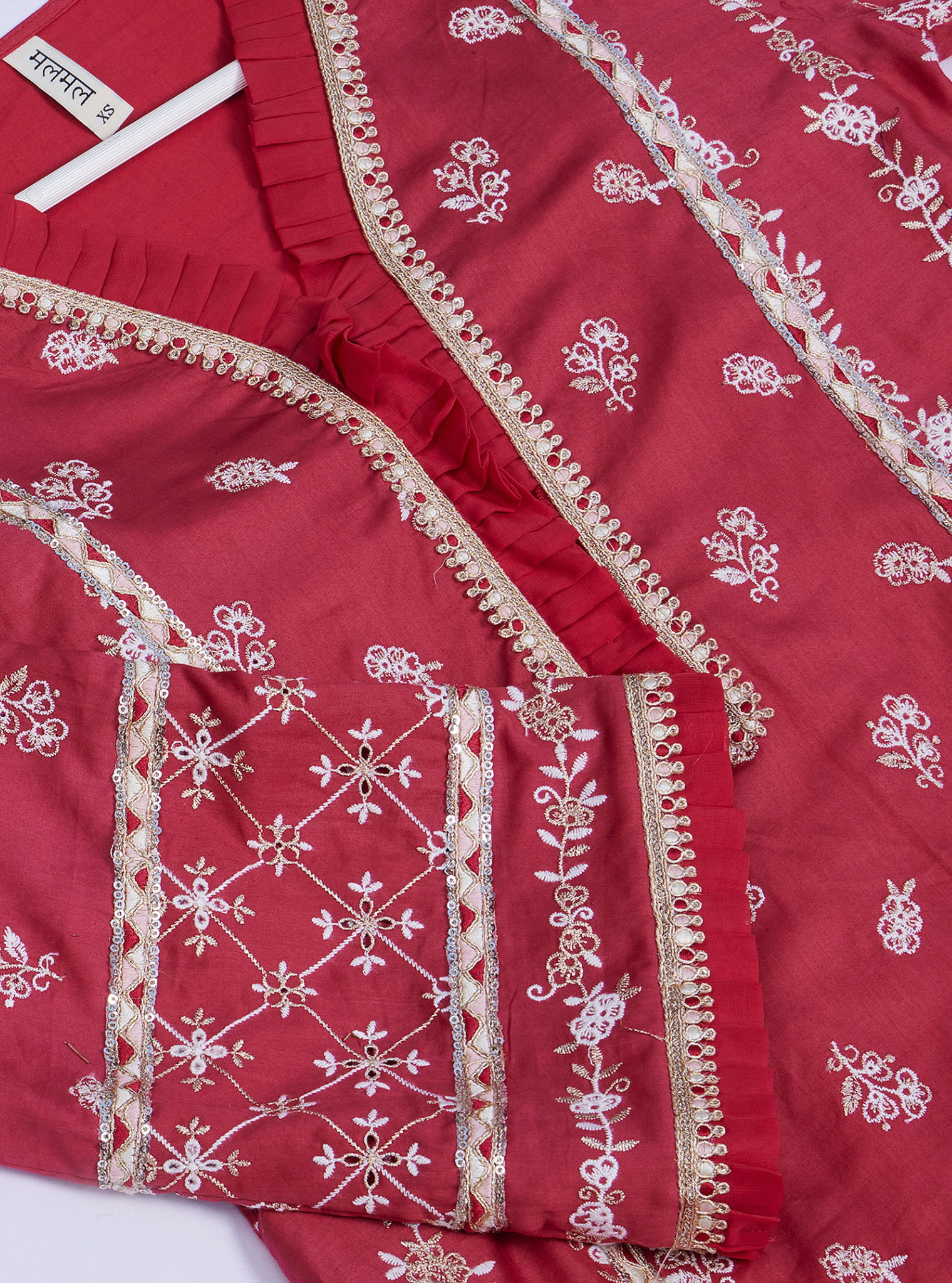 Anvesa Pima Red Kurta Set