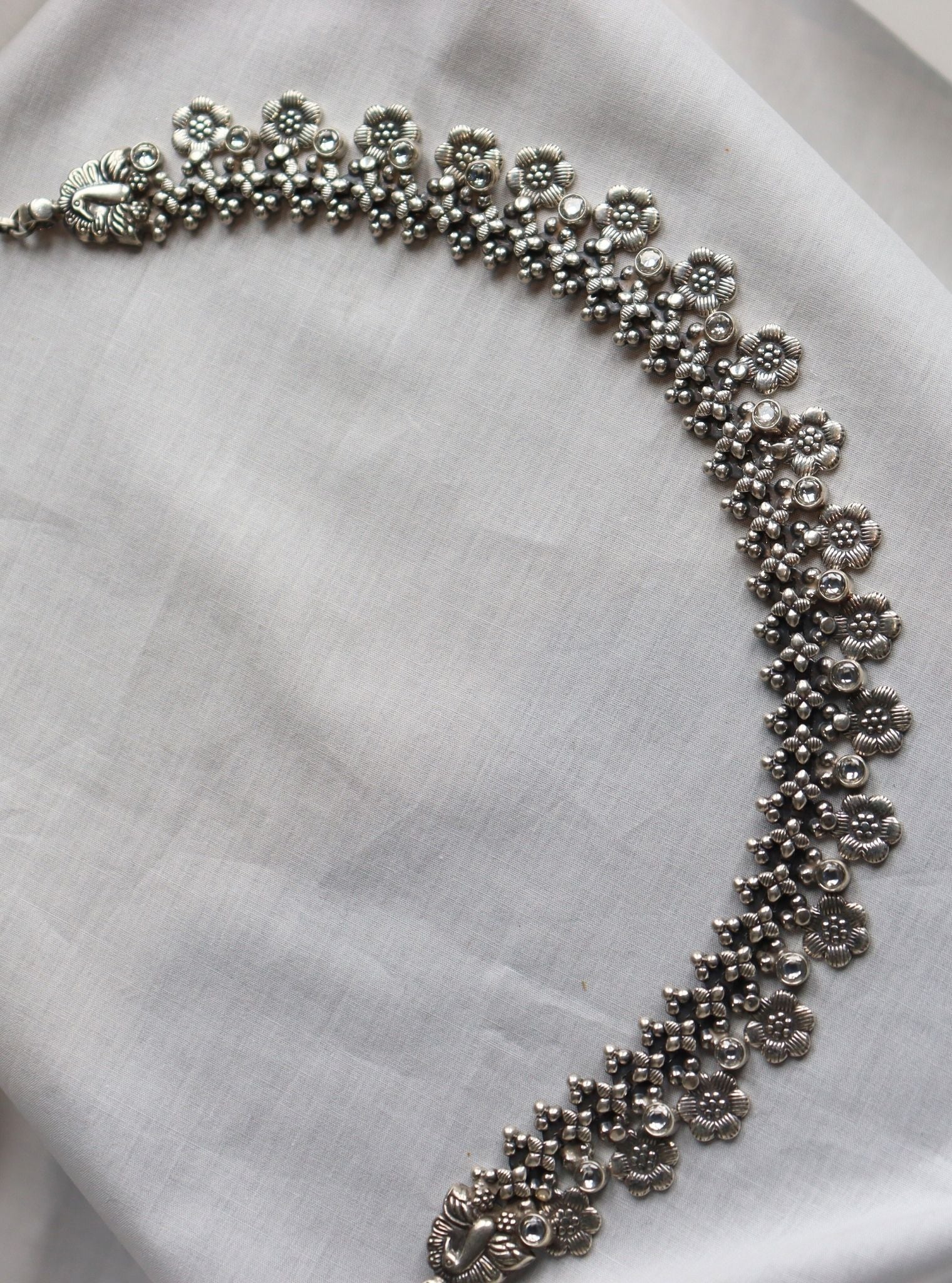 Pure Silver Jiva Necklace