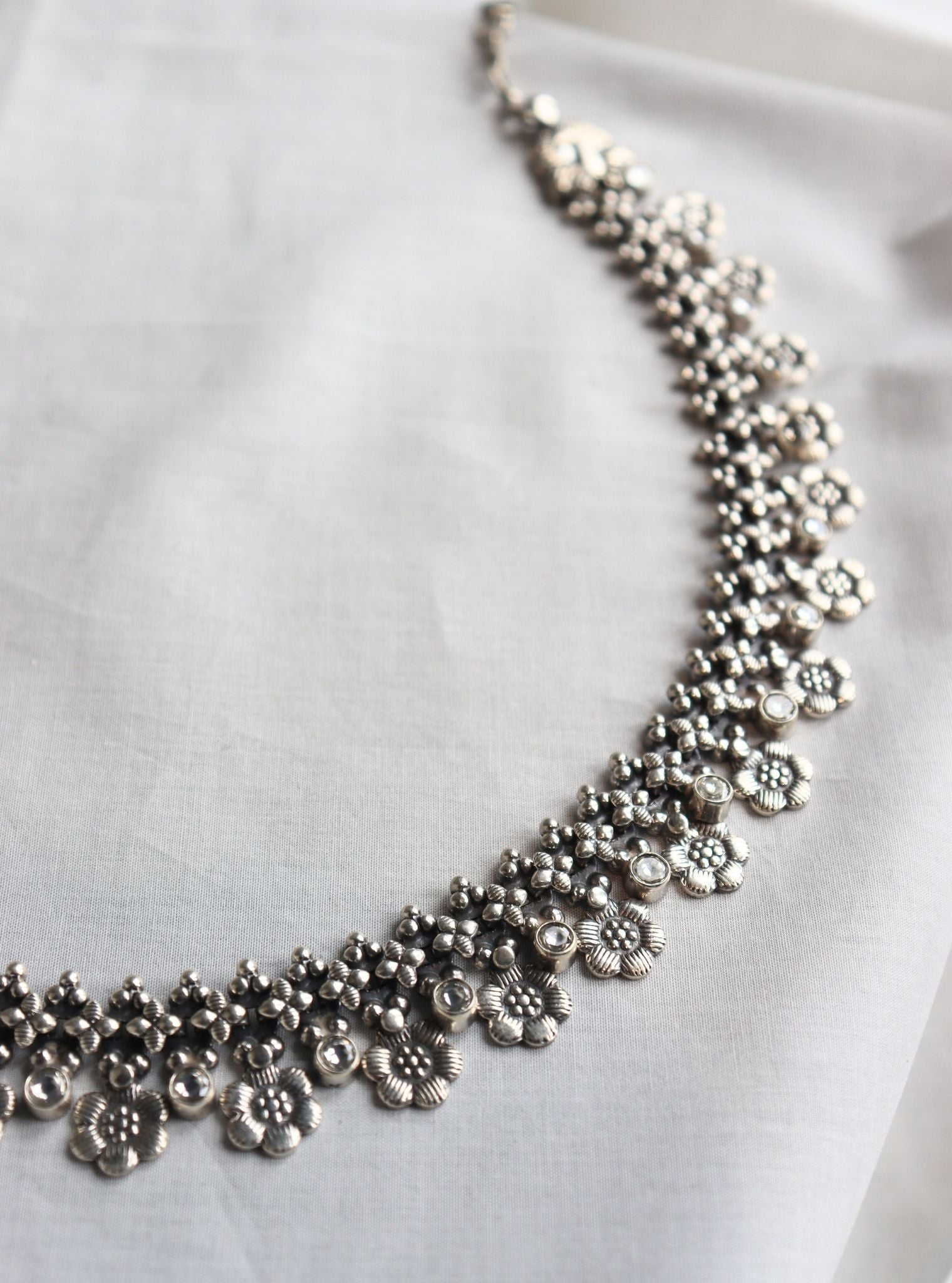 Pure Silver Jiva Necklace