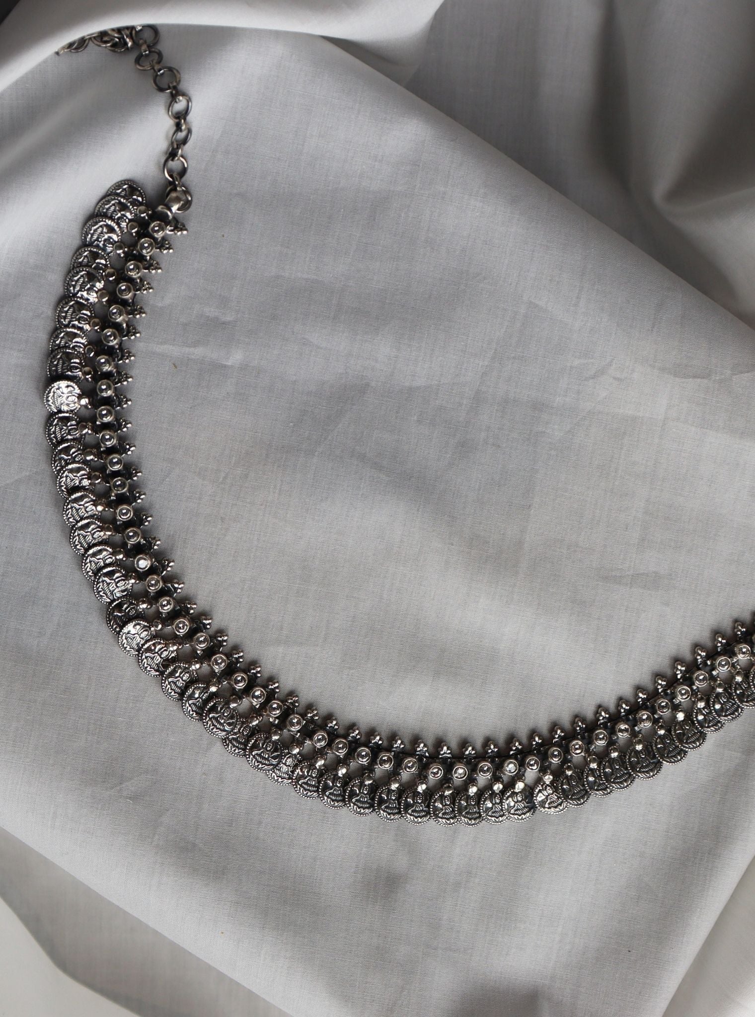 Pure Silver Yashvi Necklace