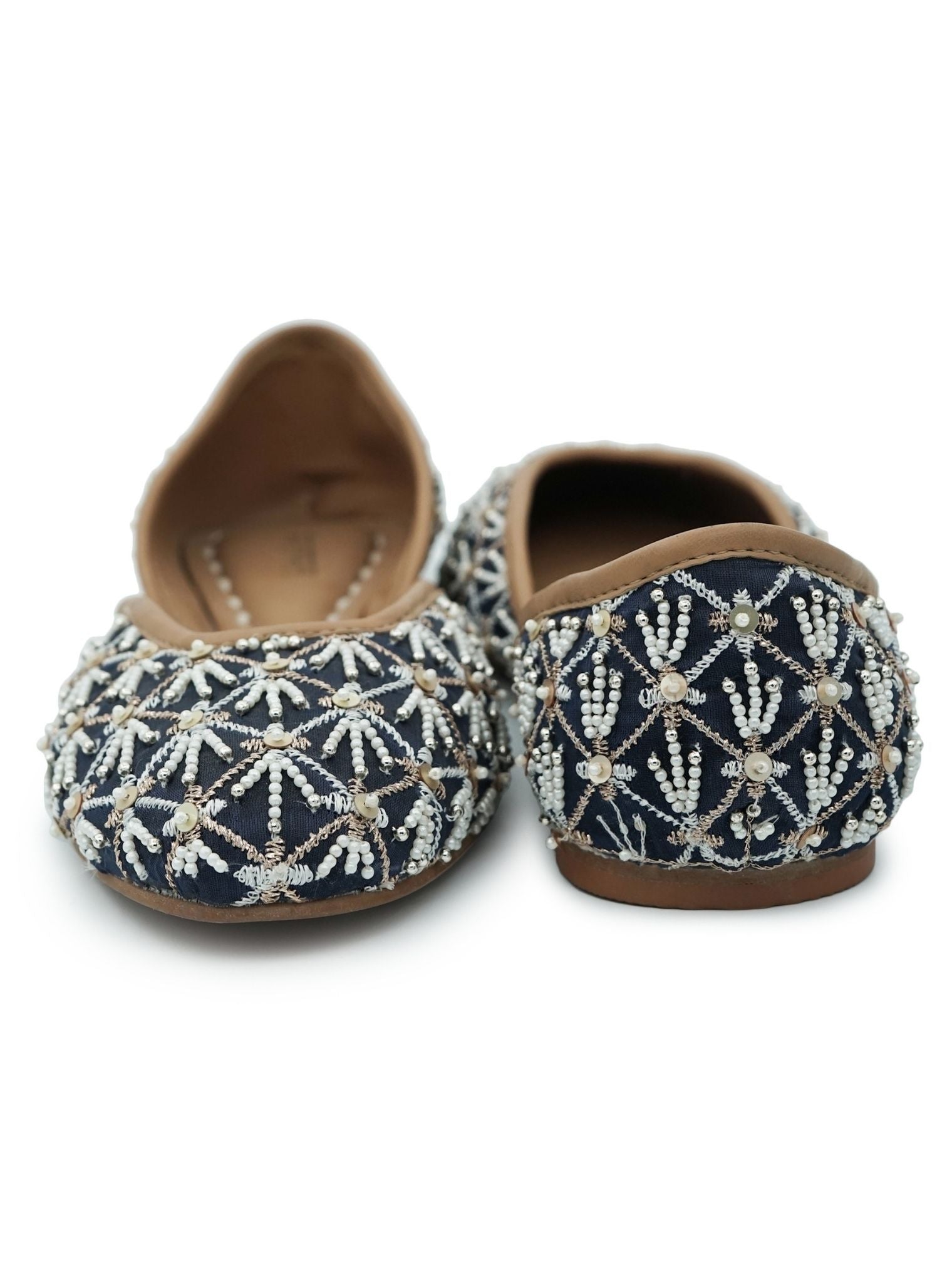 Aisha Navy Vegan Jutti