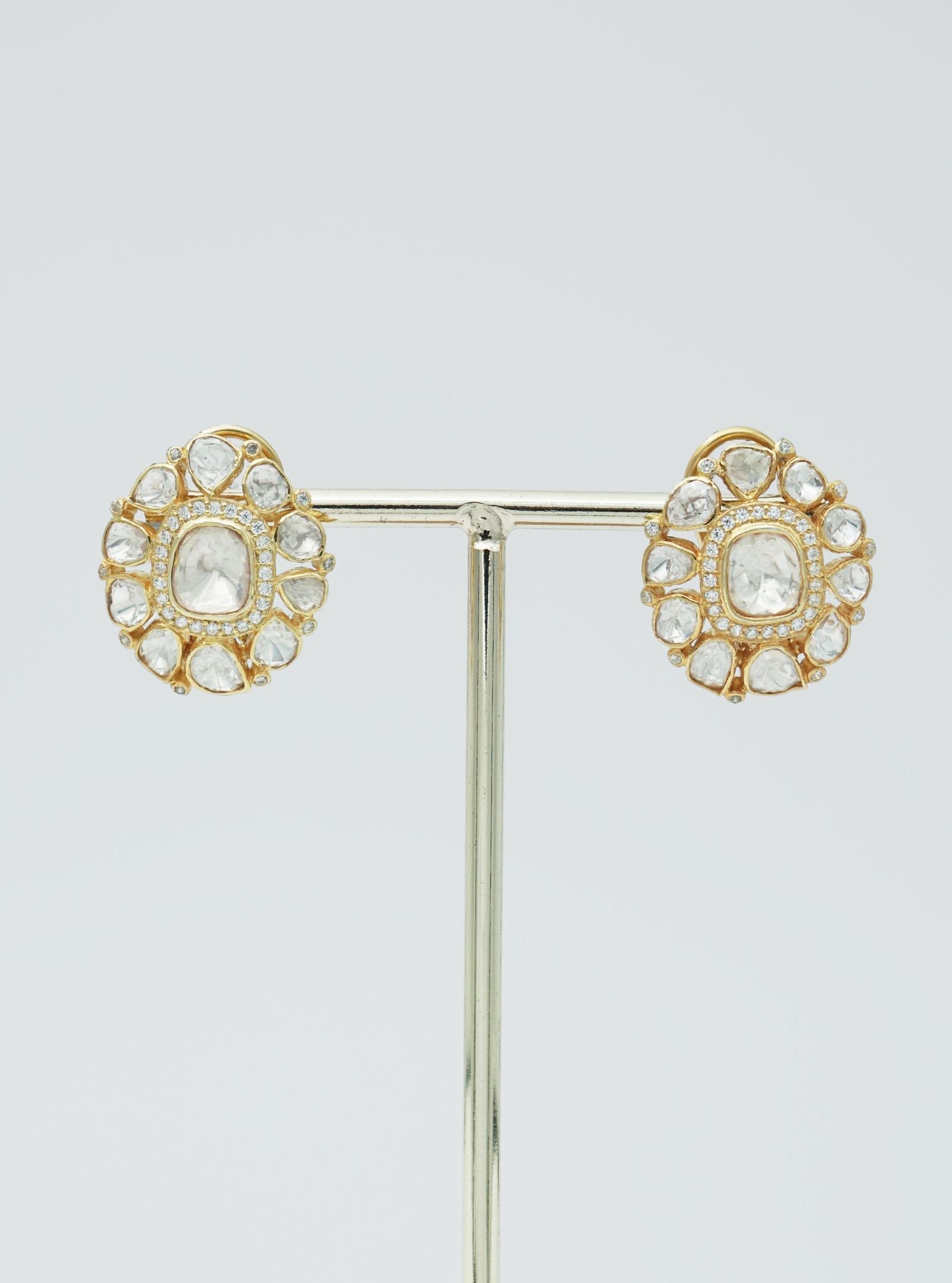 Pure Silver Naina Studs